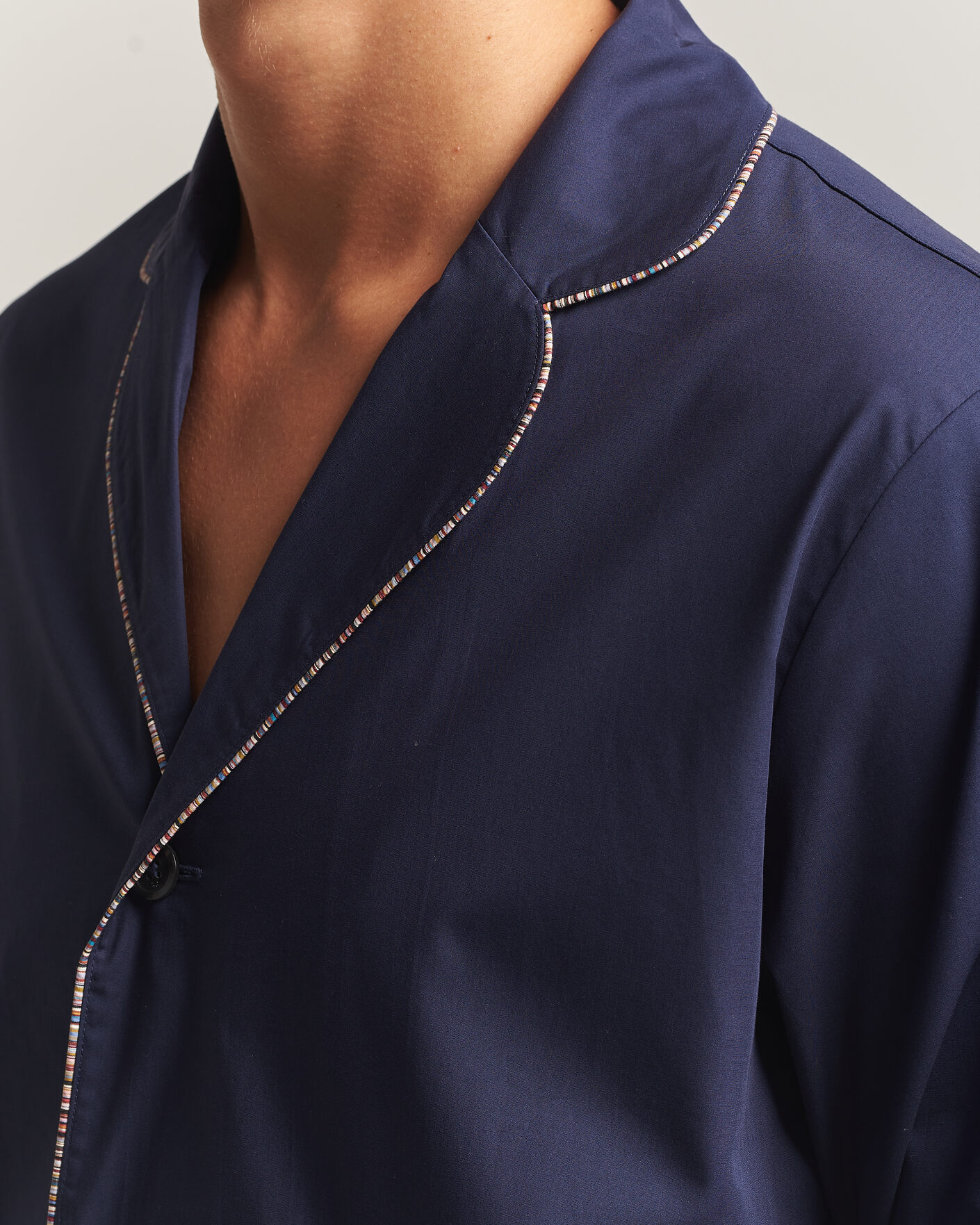 Herre | Pyjamaser og badekåper | Paul Smith | Signature Piped Pyjama Set Navy