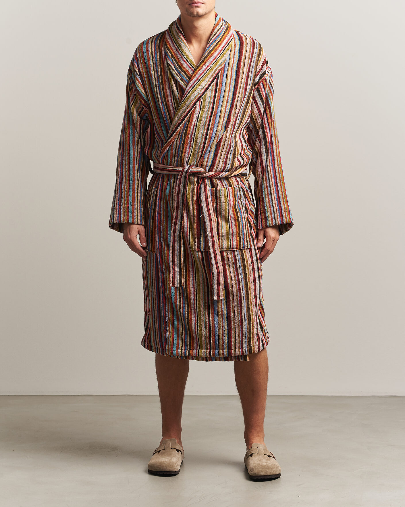 Herre | Pyjamaser og badekåper | Paul Smith | Signature Stripe Robe Multi