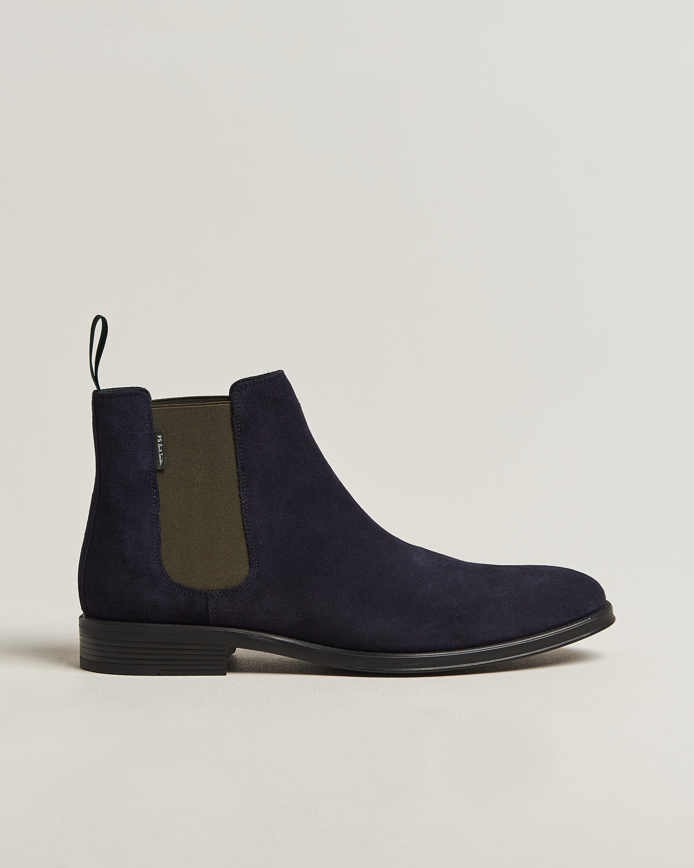 Herre | Støvler | PS Paul Smith | Augustus Suede Chelsea Boot Dark Navy
