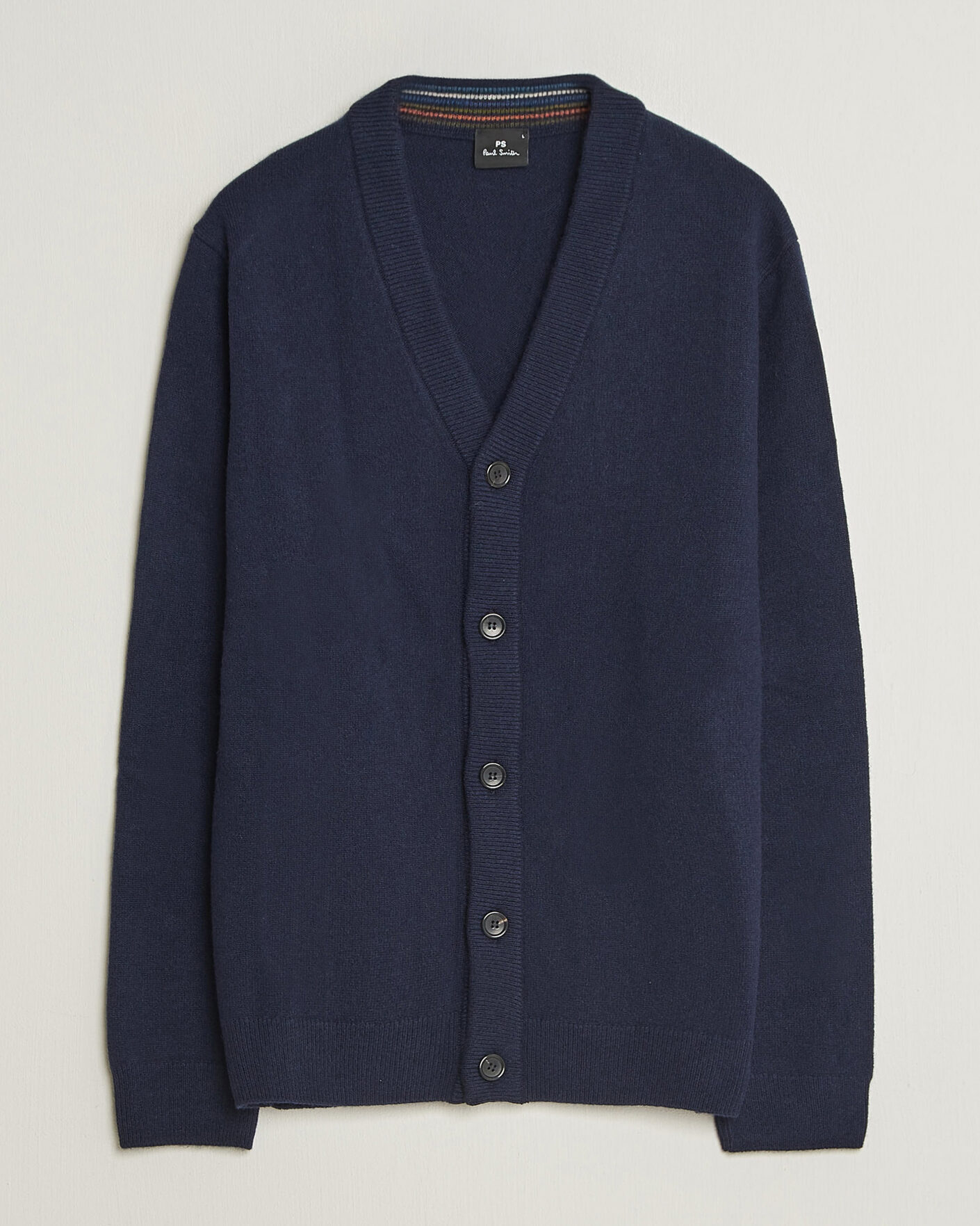 Herre | Gensere | PS Paul Smith | Wool Knitted Cardigan Navy