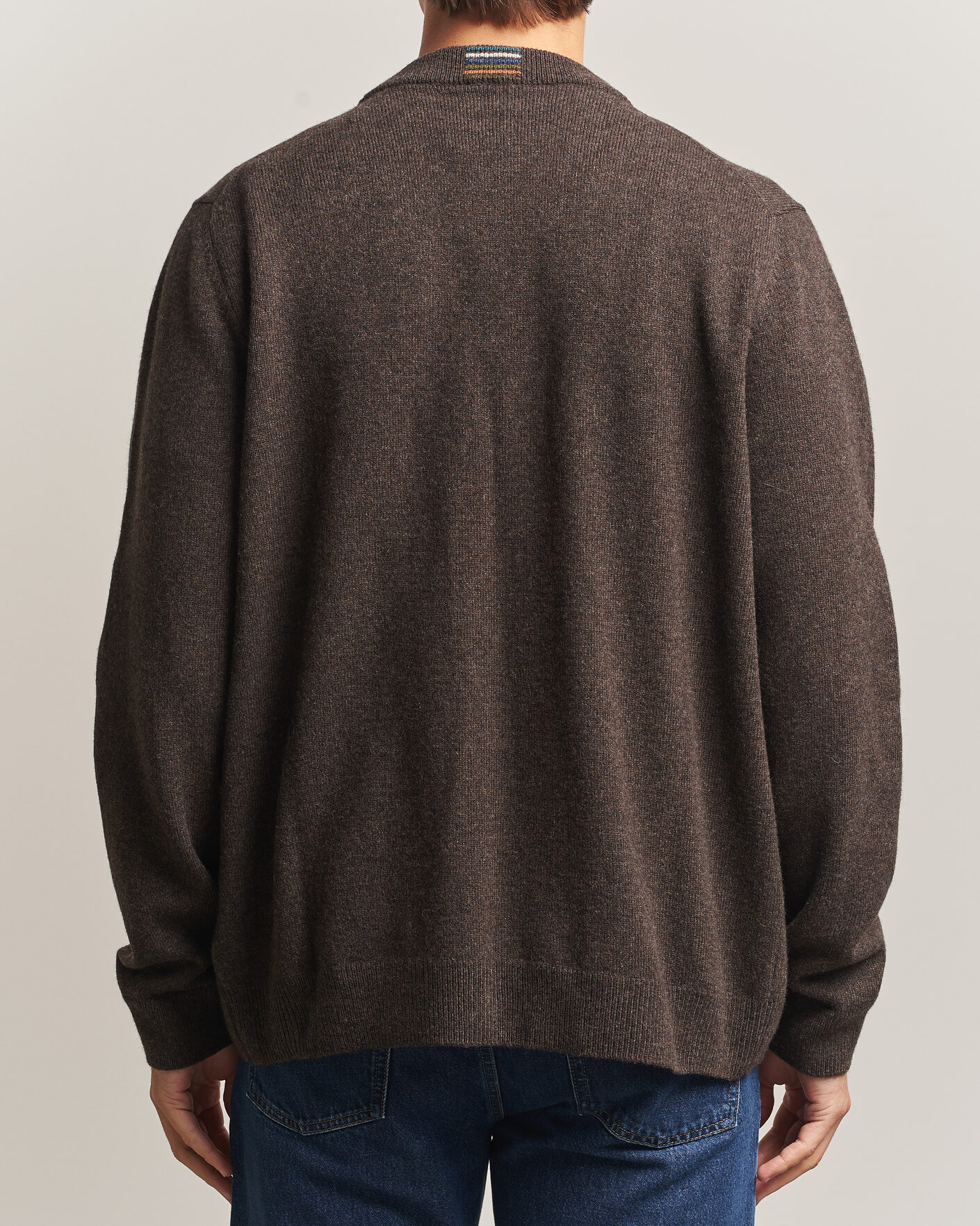 Herre | Gensere | PS Paul Smith | Wool Knitted Cardigan Brown