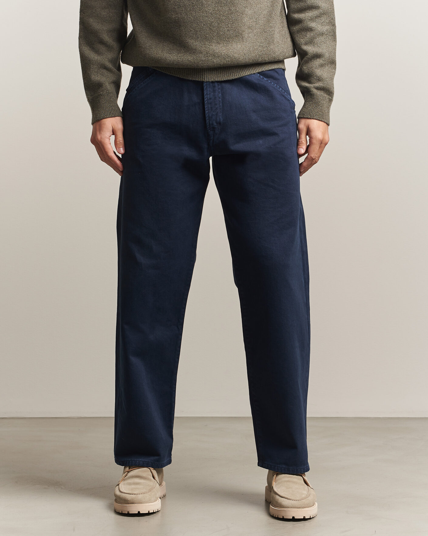 Herre | Bukser | PS Paul Smith | Relaxed Fit 5-Pocket Pants Navy