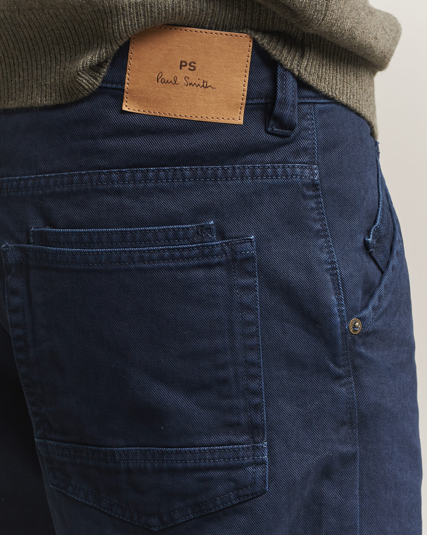 Herre | Bukser | PS Paul Smith | Relaxed Fit 5-Pocket Pants Navy