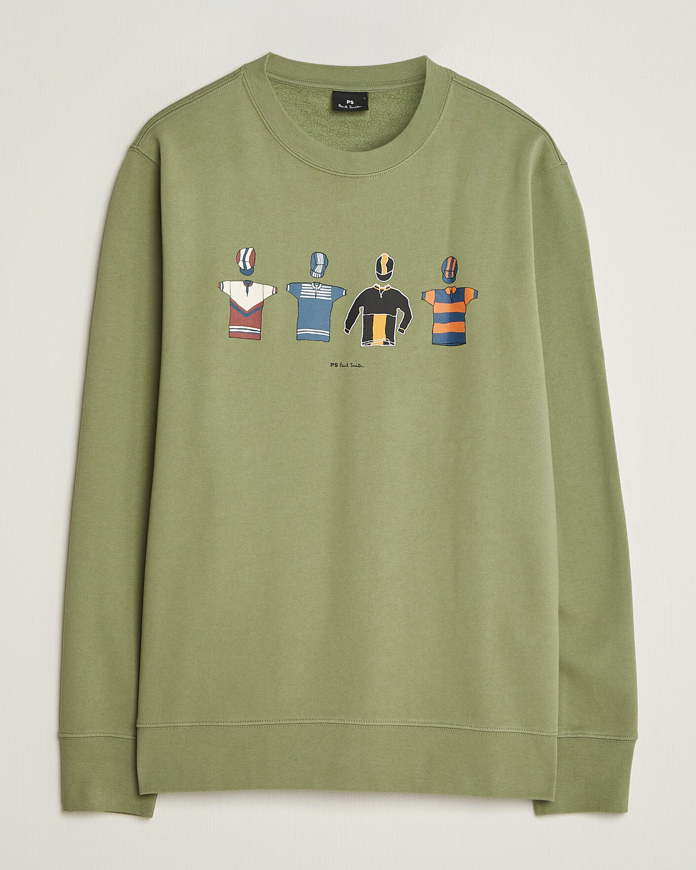 Herre | Gensere | PS Paul Smith | Cycle Jersey's Crew Sweatshirt Green
