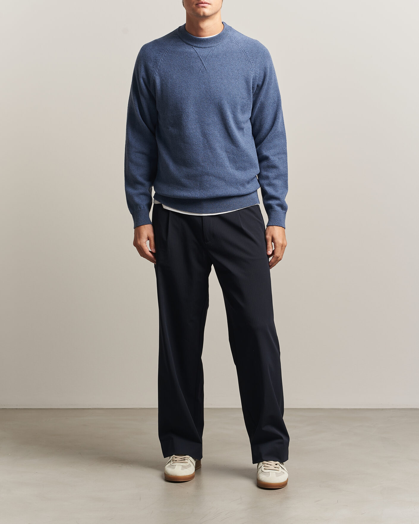 Herre | Gensere | PS Paul Smith | Wool Knitted Sweater Blue
