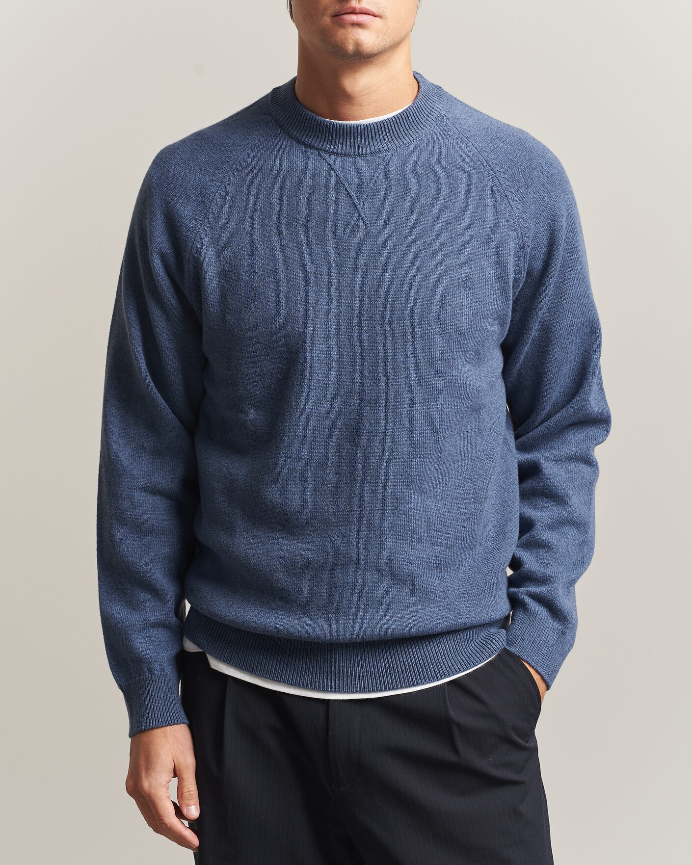 Herre | Gensere | PS Paul Smith | Wool Knitted Sweater Blue