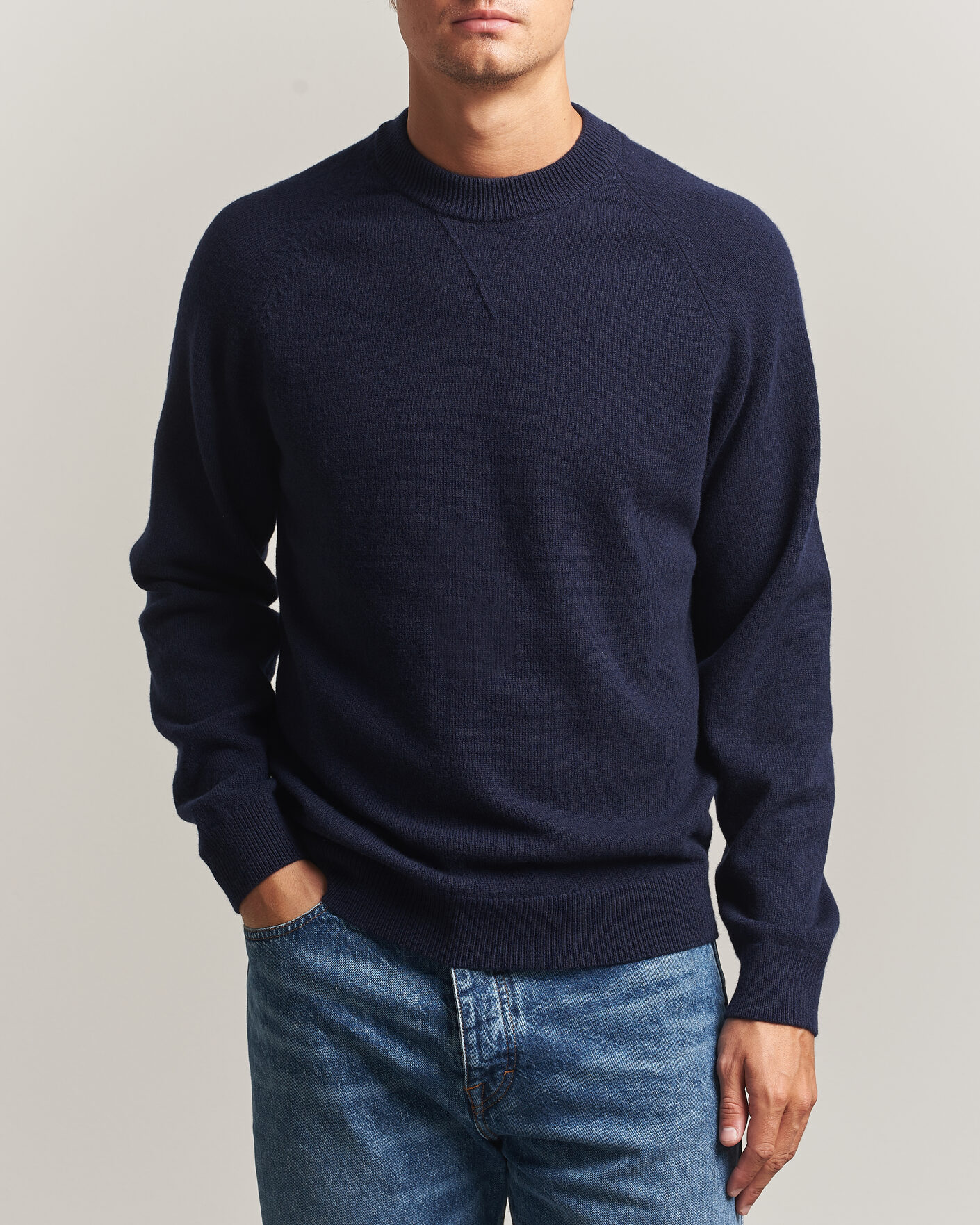 Herre | Gensere | PS Paul Smith | Wool Knitted Sweater Navy
