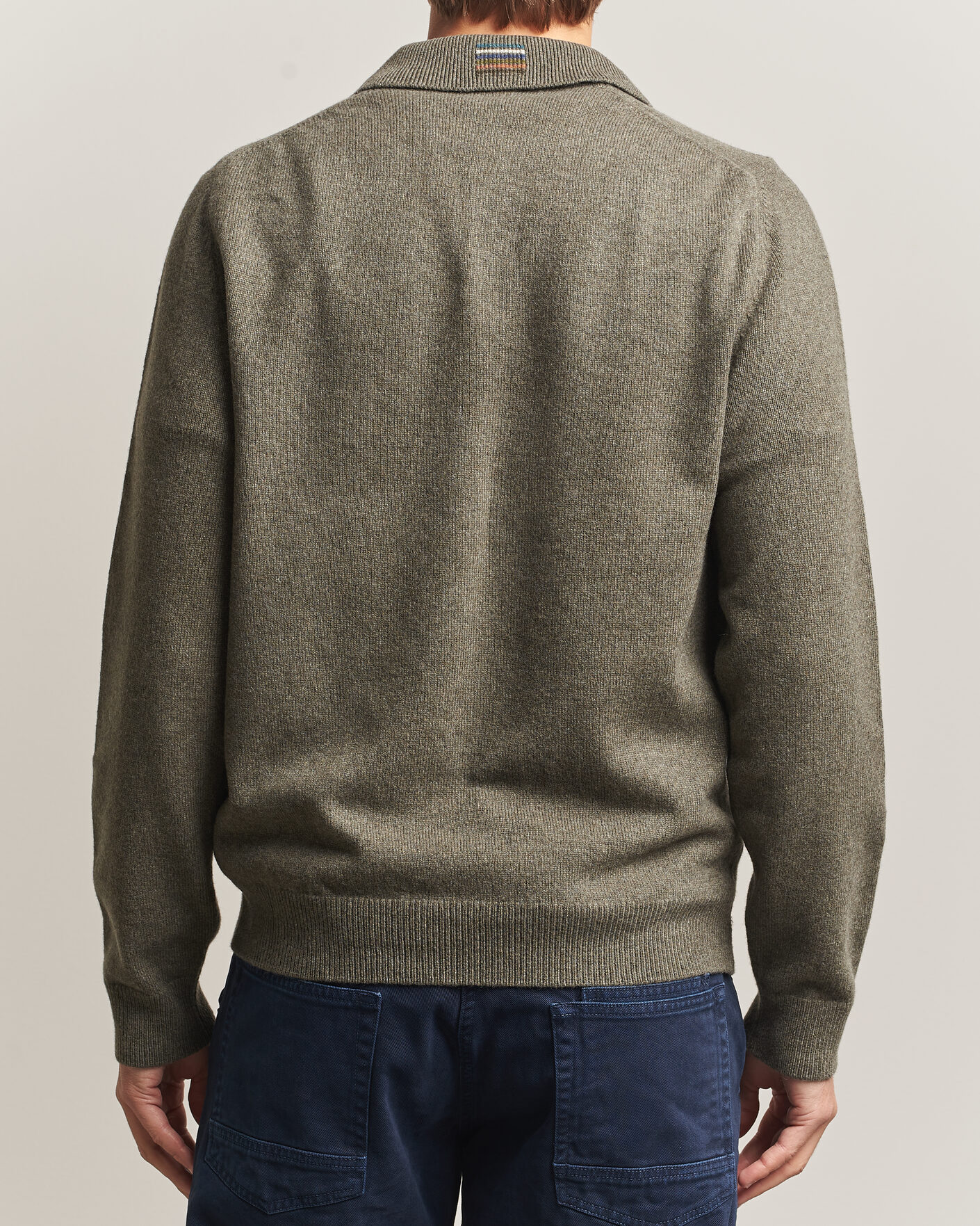 Herre | Gensere | PS Paul Smith | Wool Knitted Polo Green