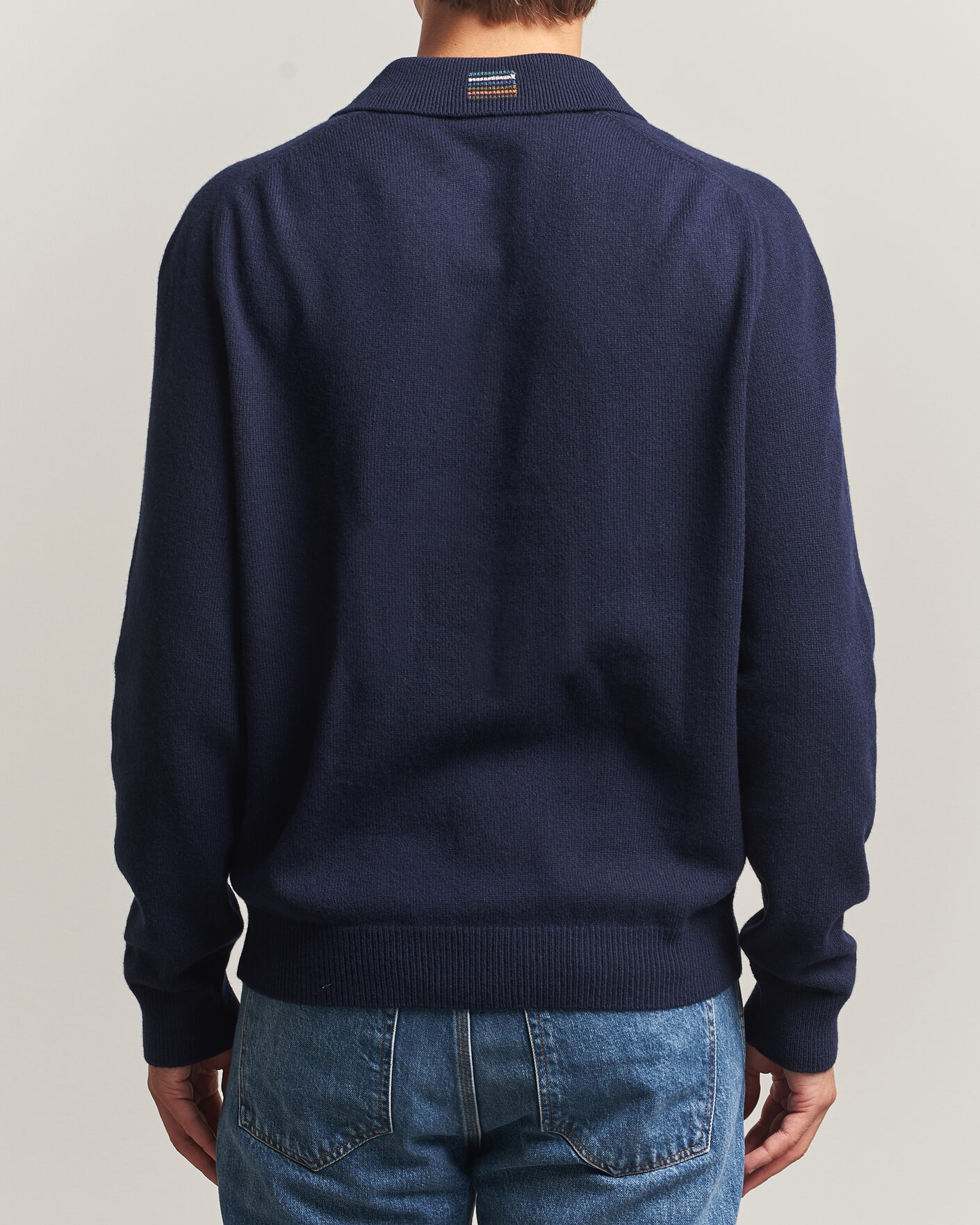 Herre | Gensere | PS Paul Smith | Wool Knitted Polo Navy