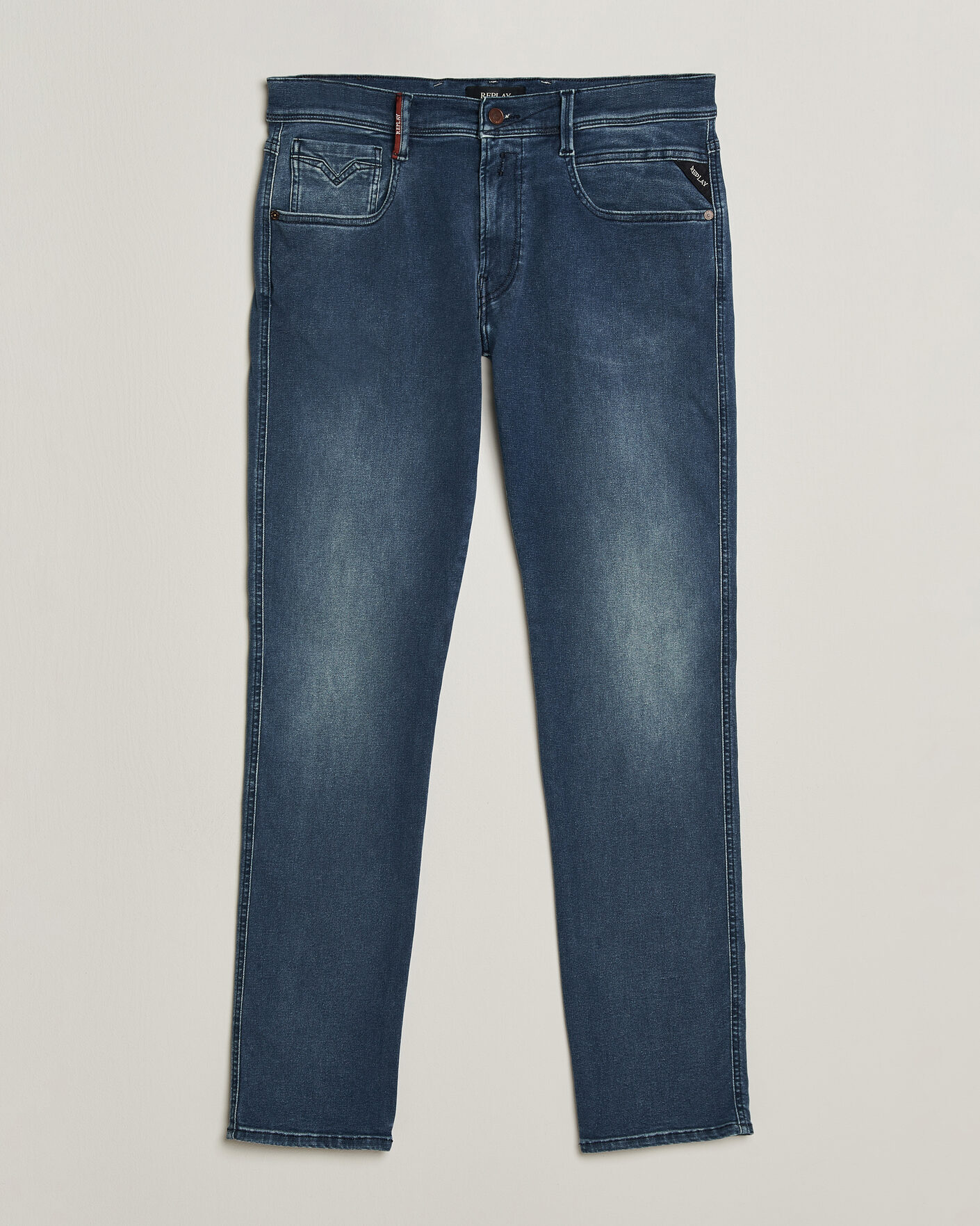 Herre | Jeans | Replay | Anbass Hyperflex Jeans Dark Blue