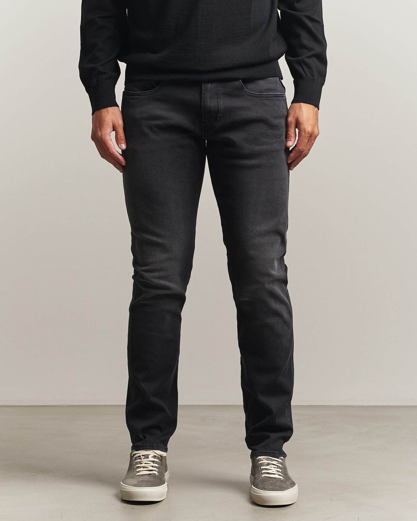 Herre | Jeans | Replay | Anbass Hyperflex Jeans Washed Black