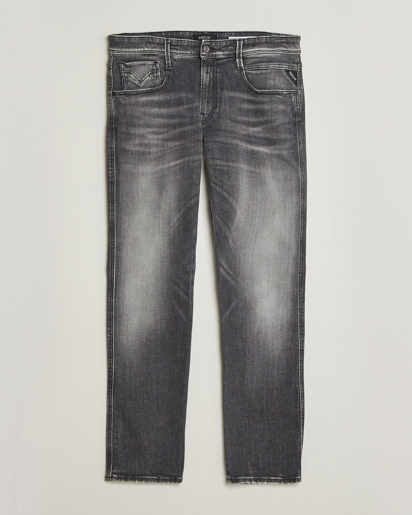 Herre | Jeans | Replay | Anbass 5 Years Wash Jeans Dark Grey