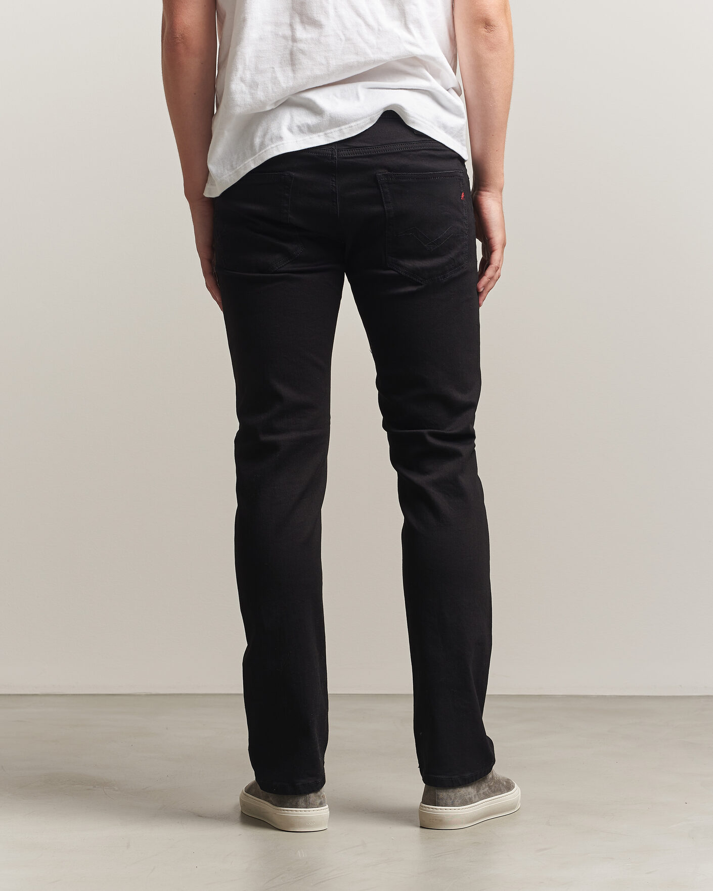 Herre | Jeans | Replay | Grover Powerstretch Jeans Stay Black
