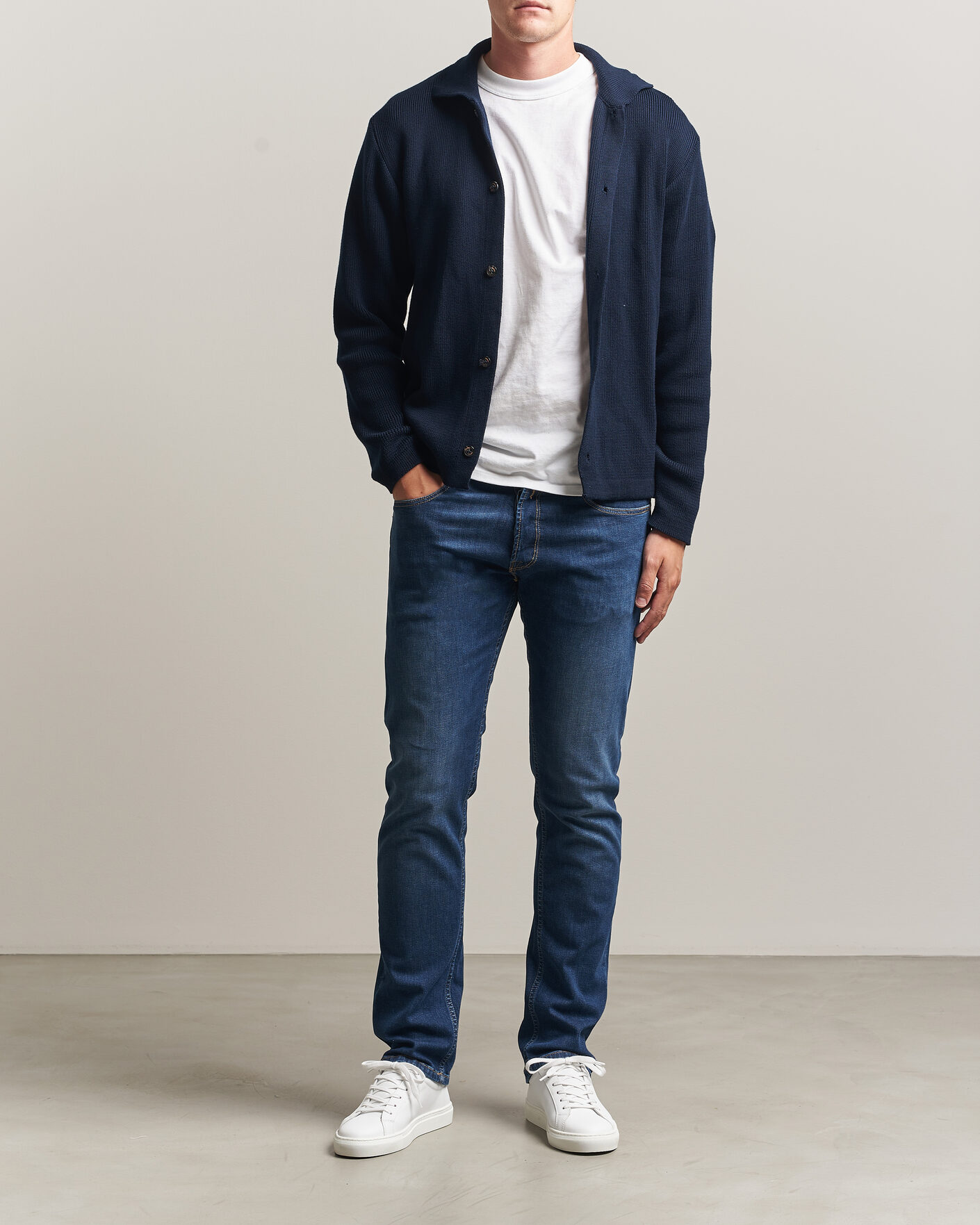 Herre | Jeans | Replay | Grover Super Stretch DNA Jeans Dark Blue