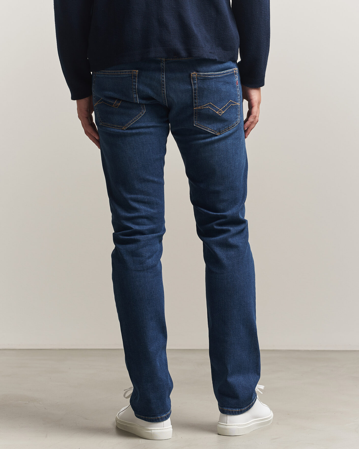 Herre | Jeans | Replay | Grover Super Stretch DNA Jeans Dark Blue