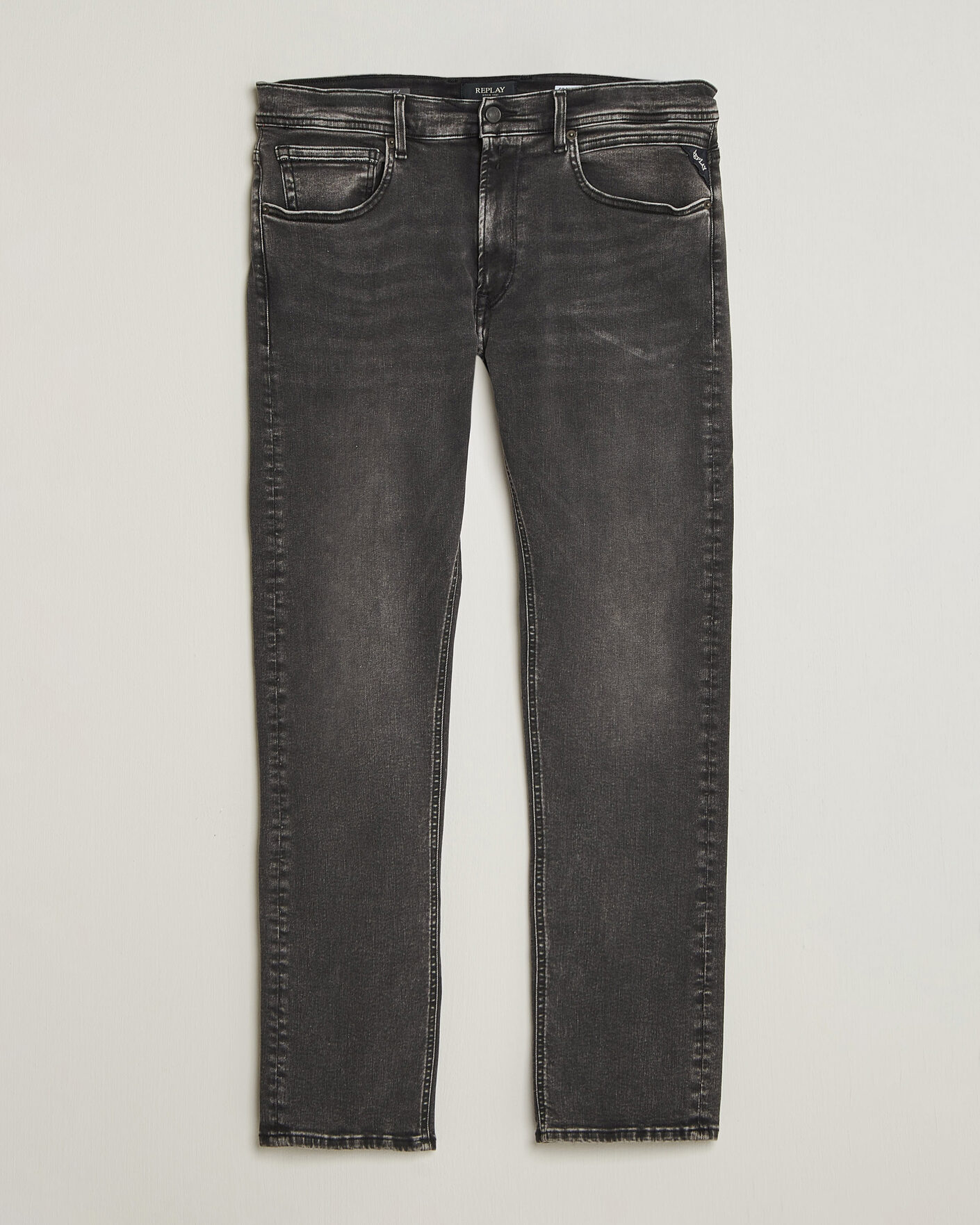 Herre | Jeans | Replay | Grover Hyperflex Jeans Dark Grey