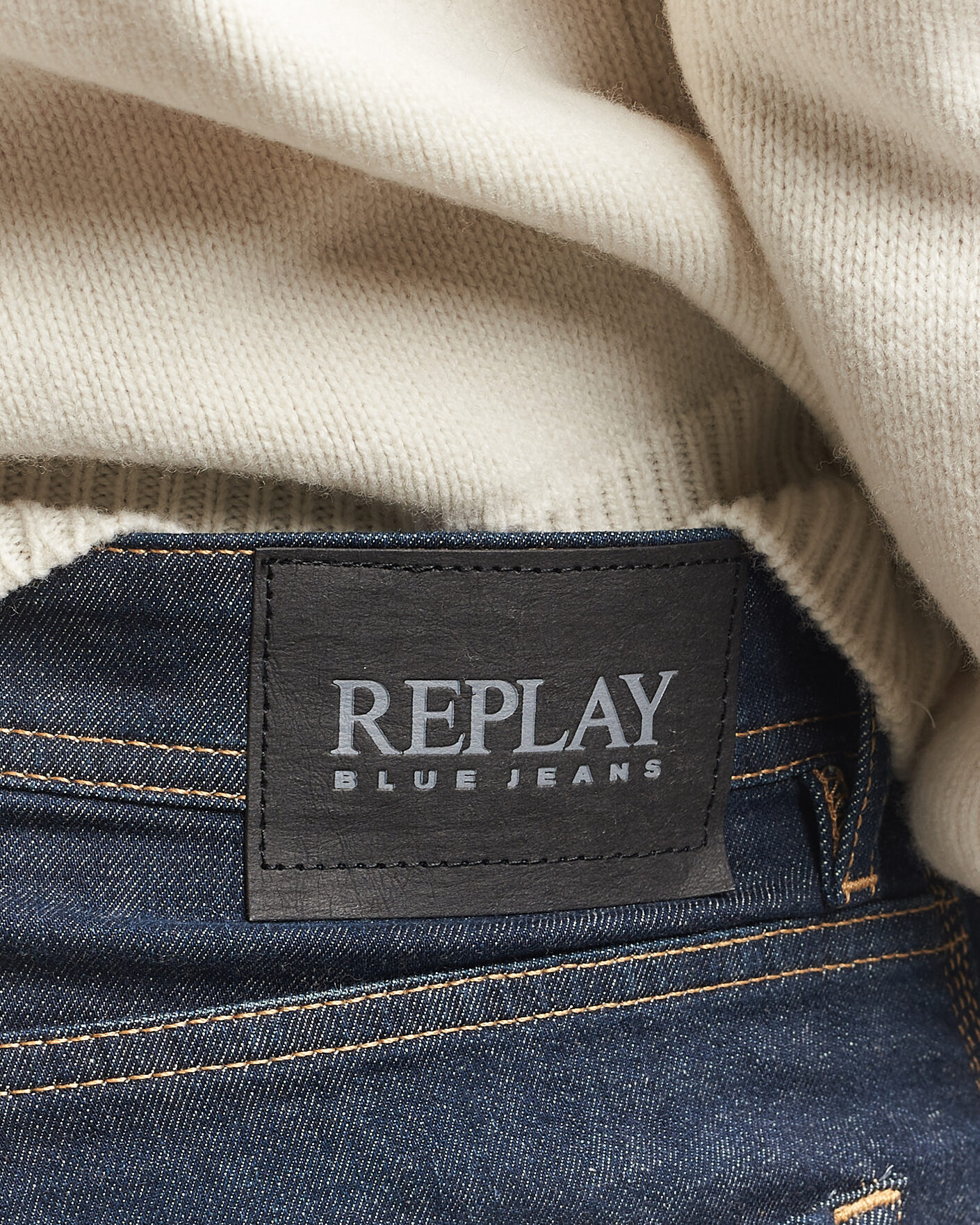 Herre | Jeans | Replay | Rocco Comfort Fit Super Stretch DNA Jeans Dark Blue