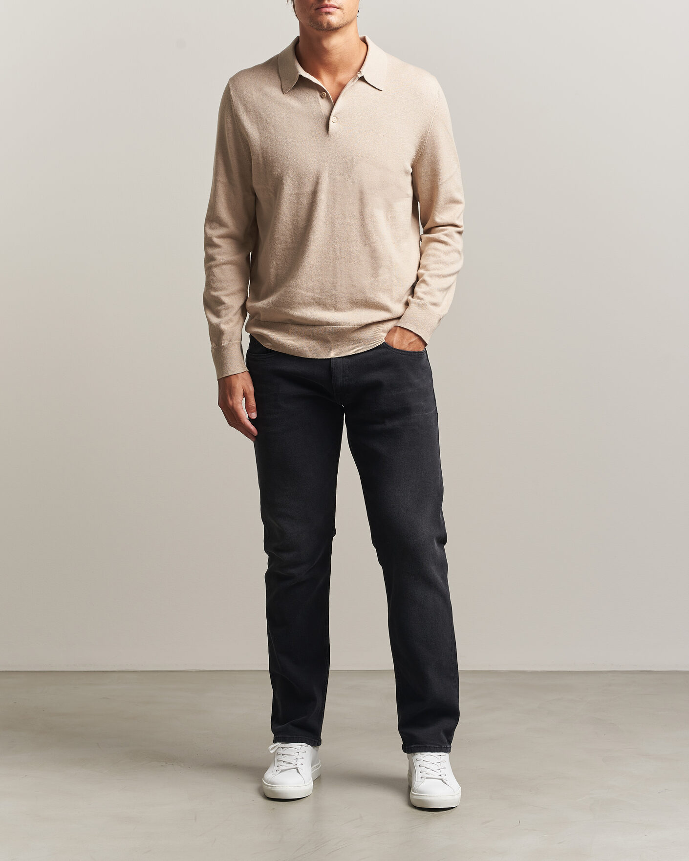 Herre | Jeans | Replay | Rocco Comfort Fit Powerstretch Jeans Washed Black