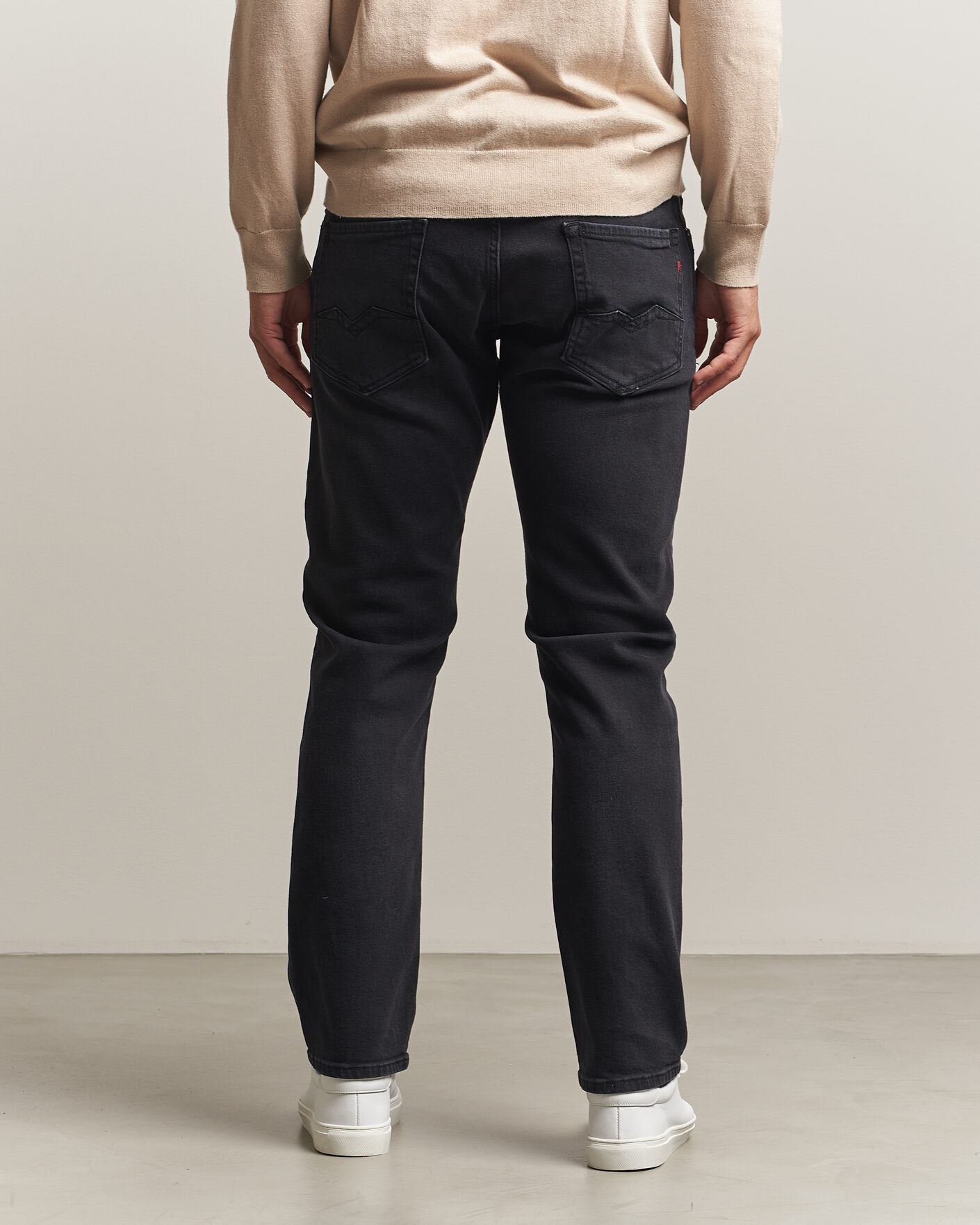 Herre | Jeans | Replay | Rocco Comfort Fit Powerstretch Jeans Washed Black