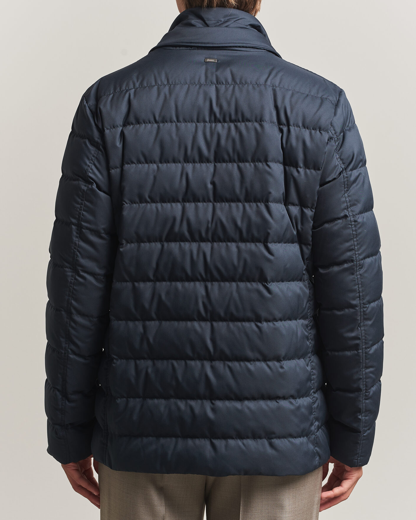 Herre | Jakker | Herno | Nylon Down Blazer Navy