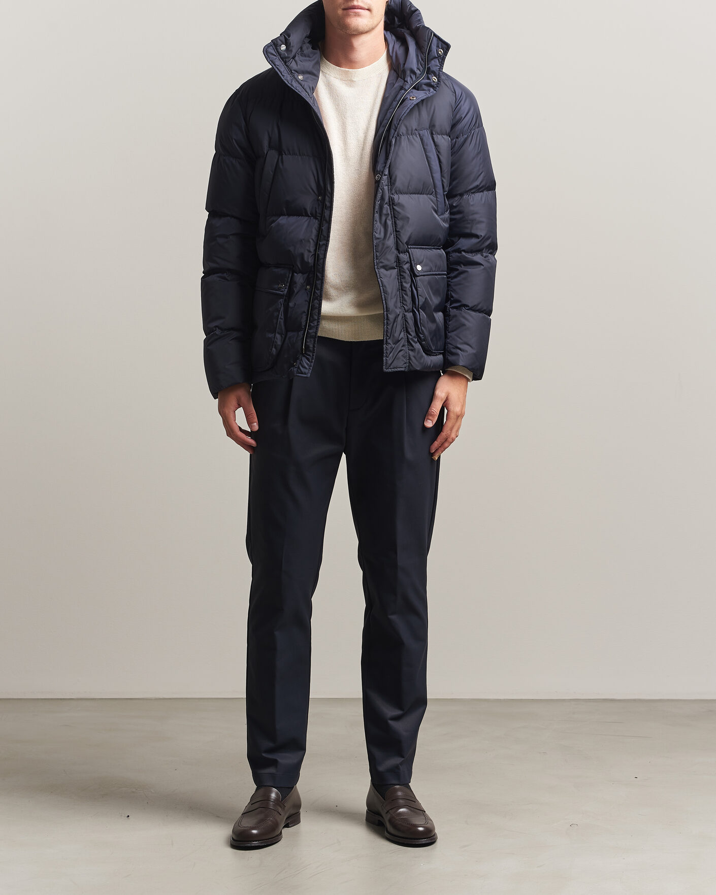 Herre | Jakker | Herno | Chamonix Down Parka Navy