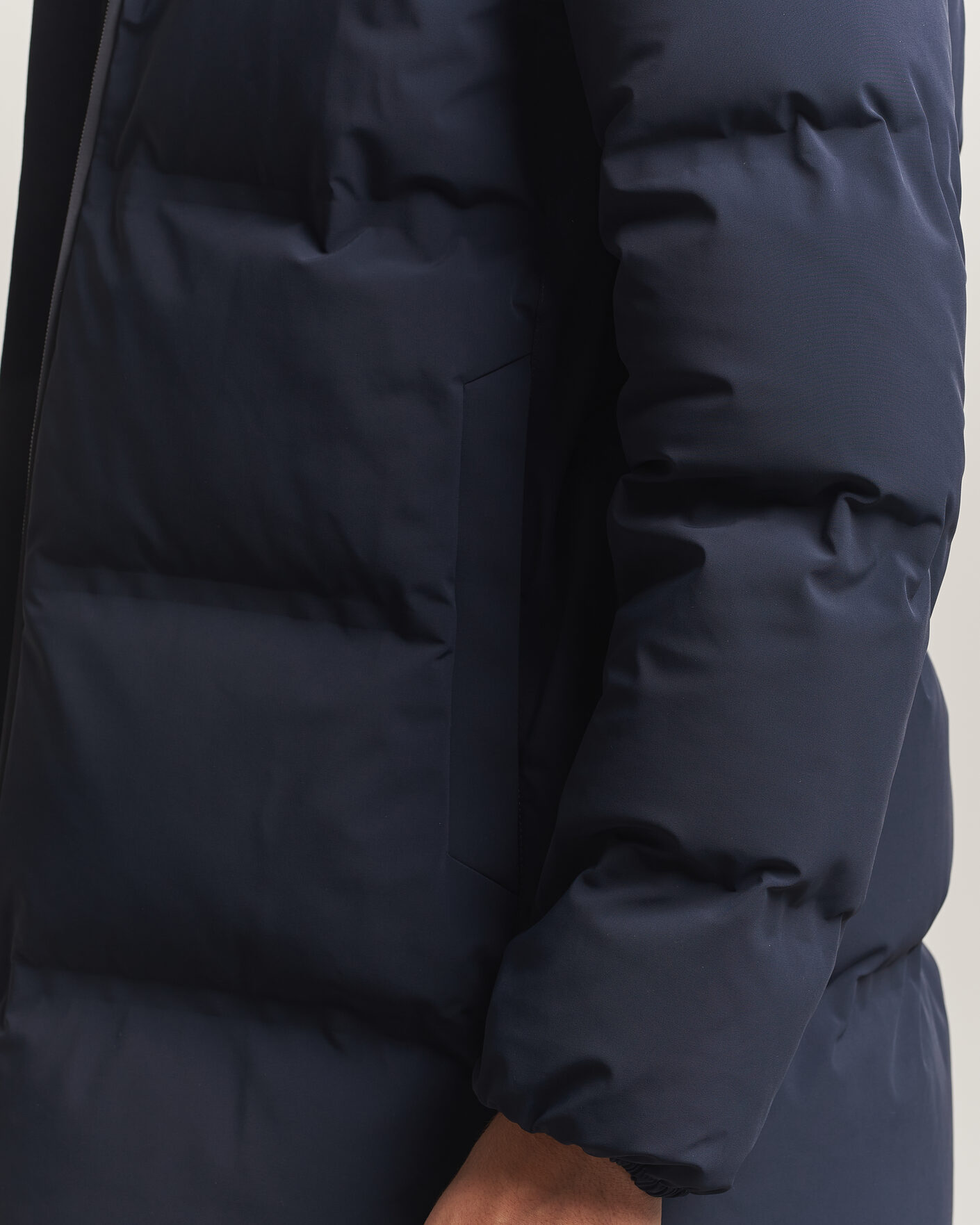 Herre | Jakker | Herno | Waterproof Stretch Down Parka Navy