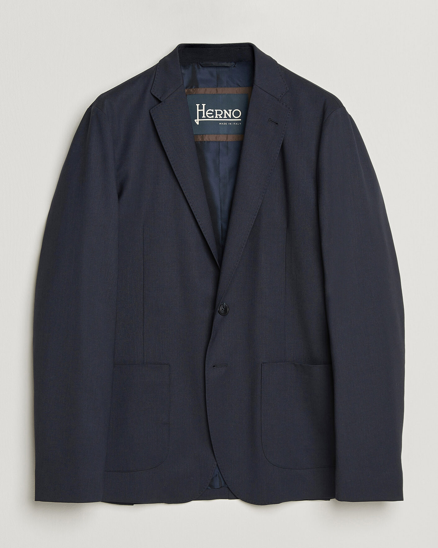 Herre | Dressjakker | Herno | Wool Blazer Navy
