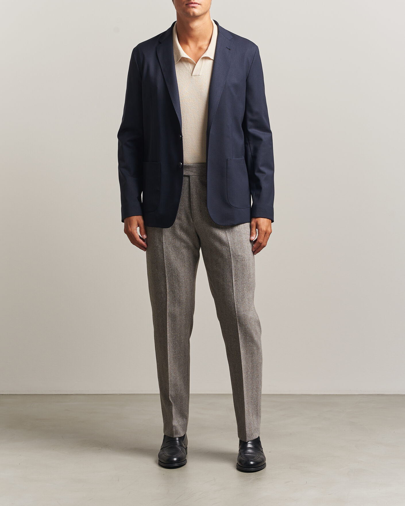 Herre | Dressjakker | Herno | Wool Blazer Navy