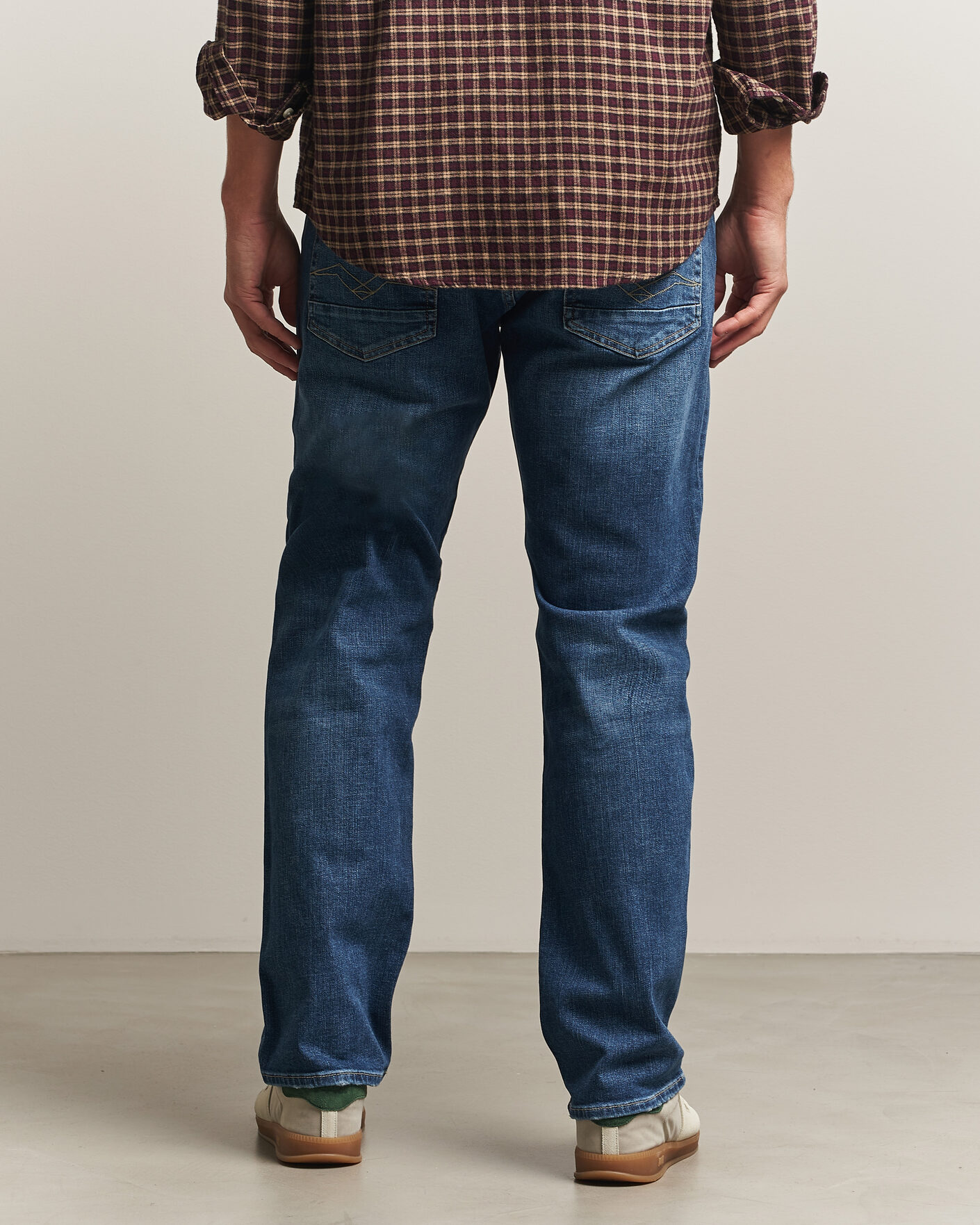 Herre | Jeans | Replay | Aideen Straight Fit Jeans Medium Blue