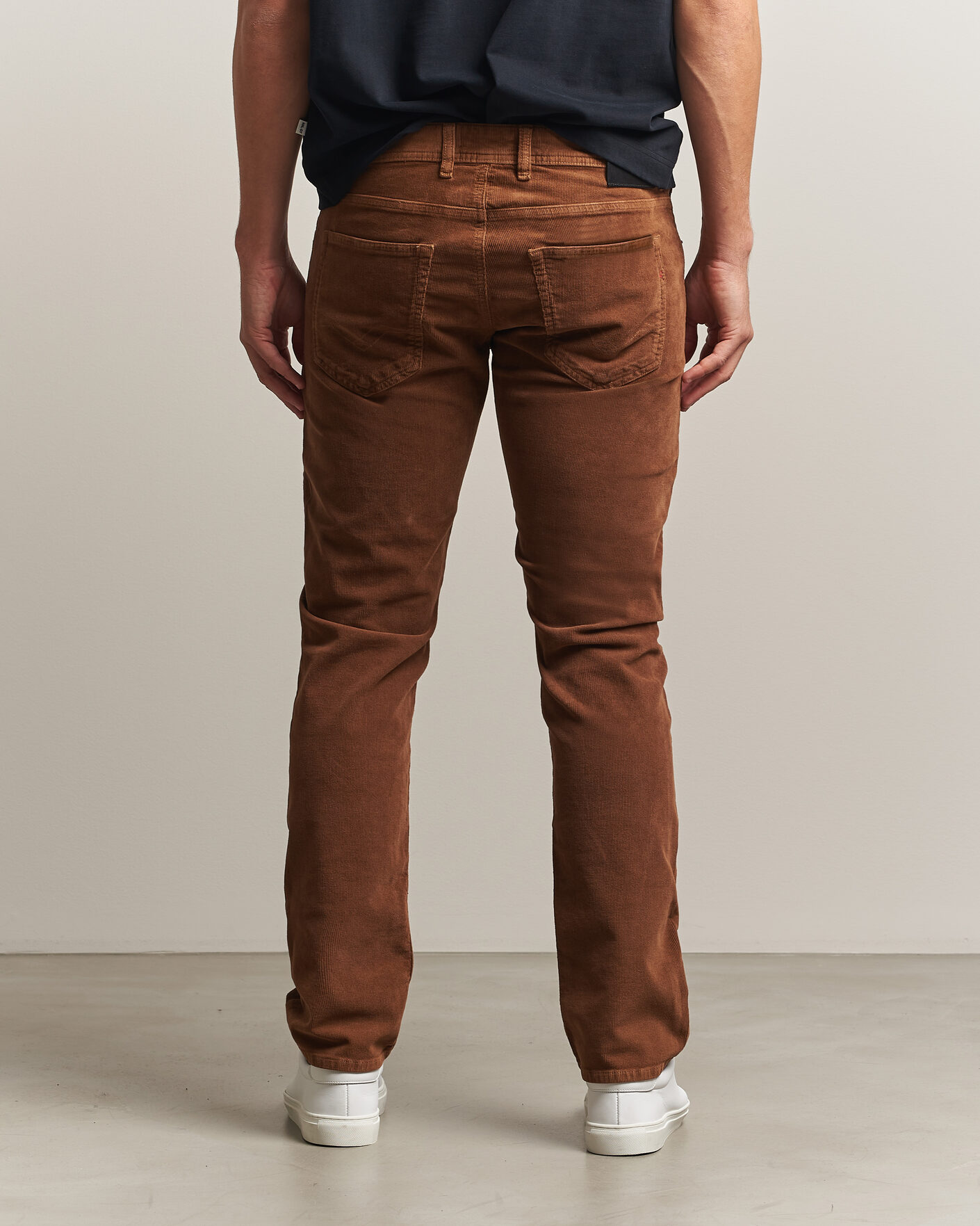 Herre | Bukser | Replay | Grover Corduroy 5-Pocket Pants Toffee Brown
