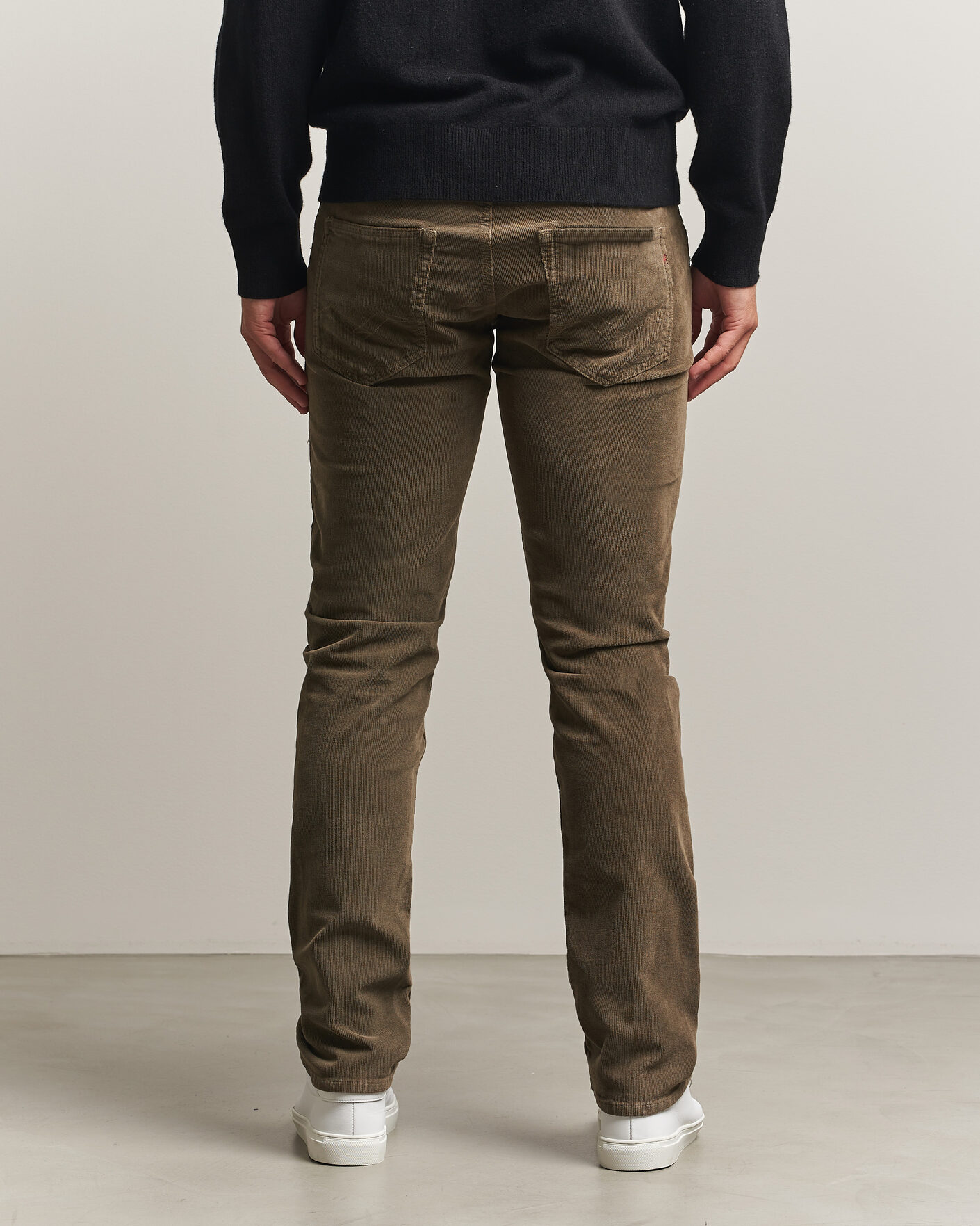 Herre | Bukser | Replay | Grover Corduroy 5-Pocket Pants Mud Green