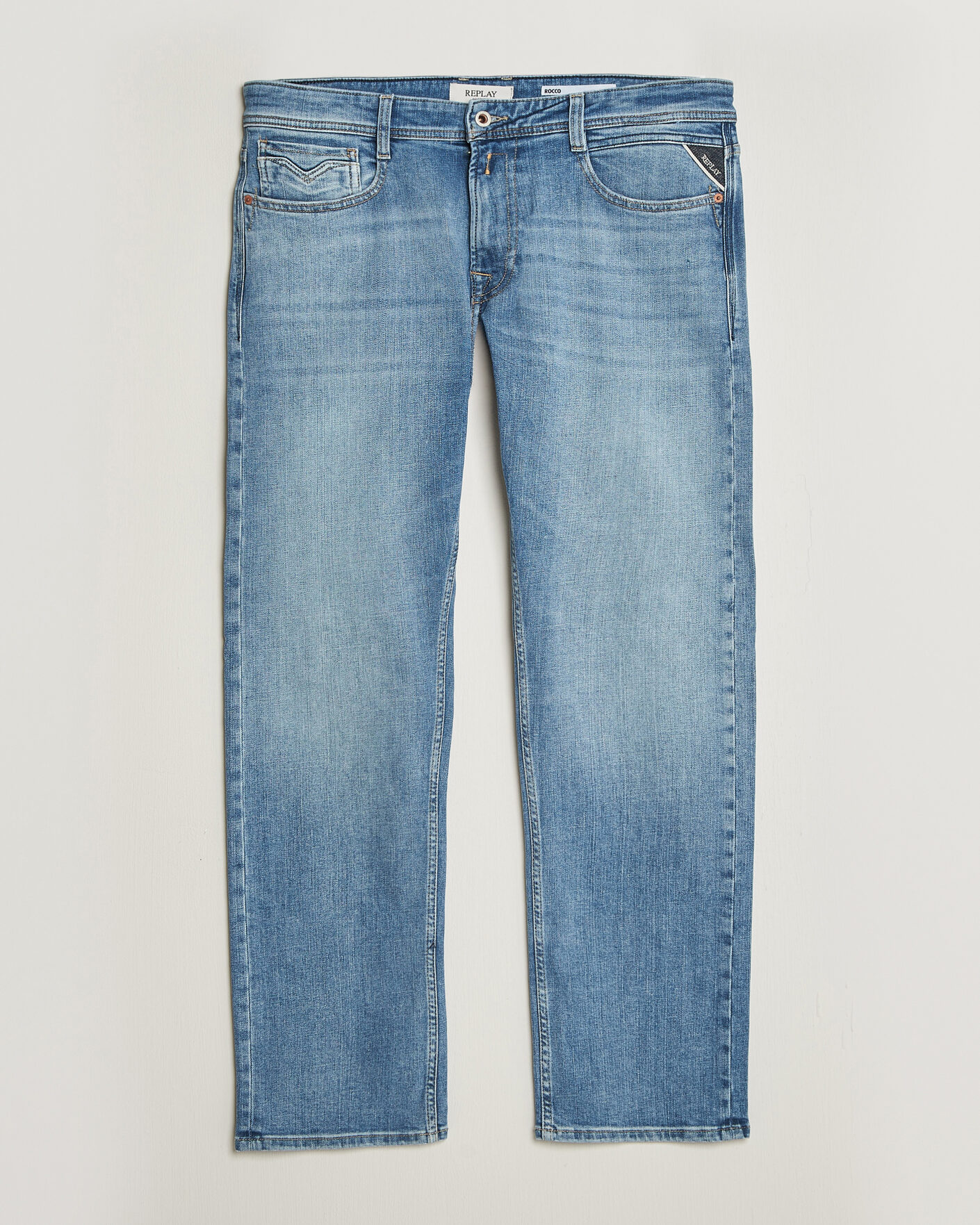 Herre | Jeans | Replay | Rocco Comfort Fit Original Jeans Light Blue