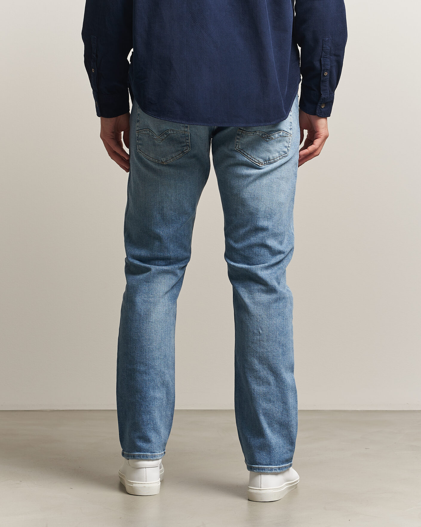 Herre | Jeans | Replay | Rocco Comfort Fit Original Jeans Light Blue