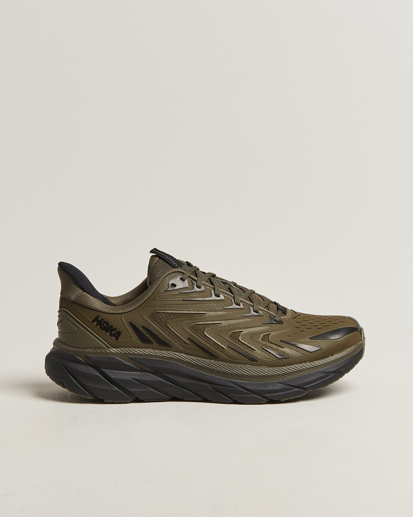 Herre | Sneakers | Hoka | Clifton UTL Antique Olive/Black