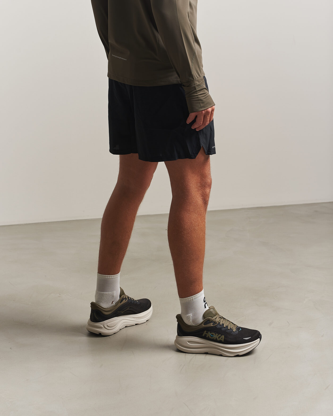 Herre | Løpesko | Hoka | Bondi 9 Black/River Rock
