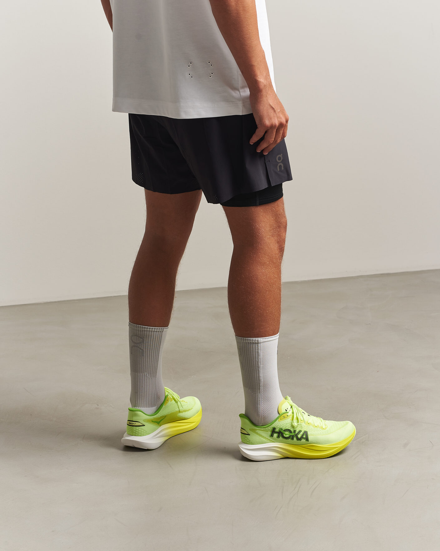 Herre | Løpesko | Hoka | Mach 7 Neon Yuzu
