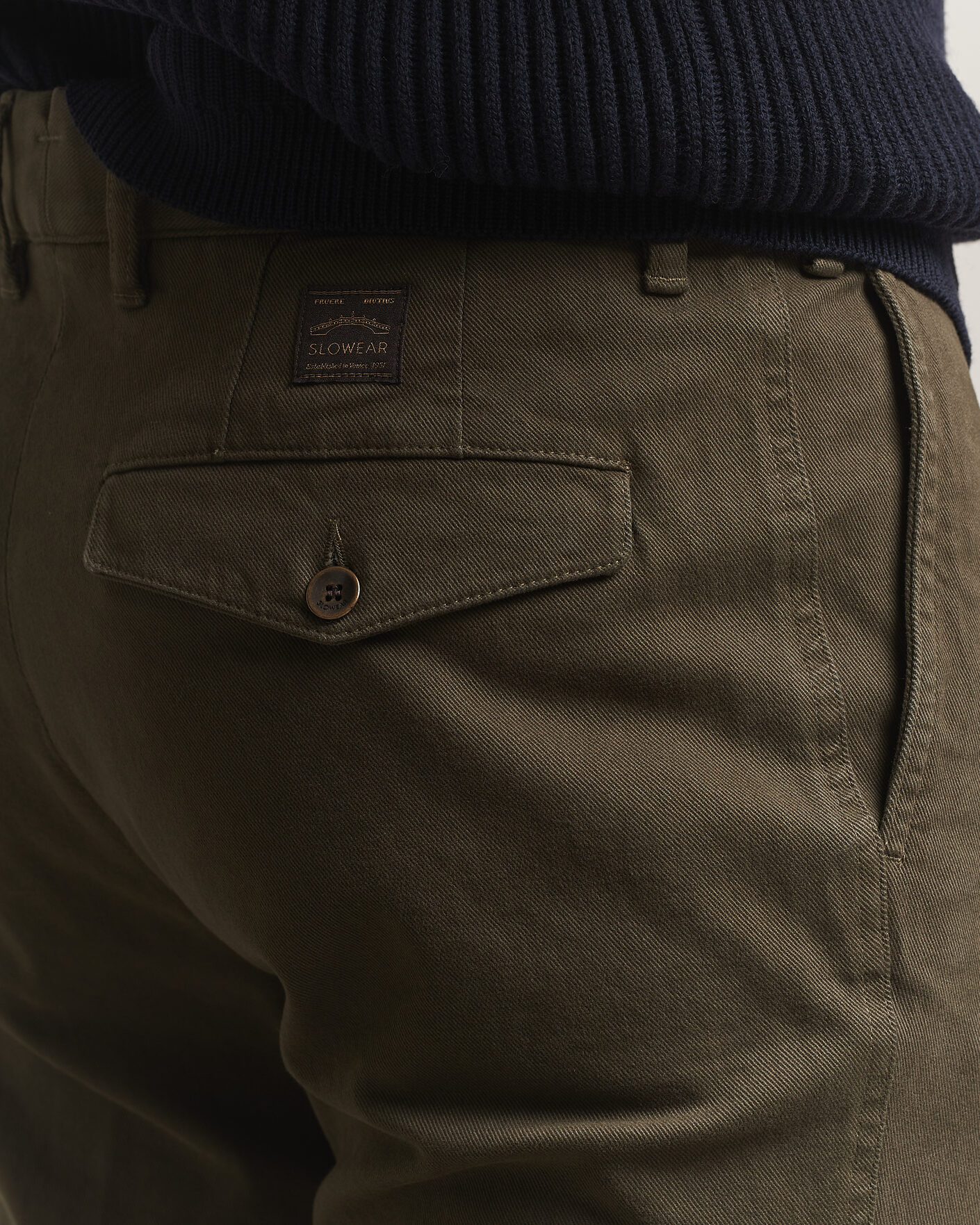 Herre | Bukser | Incotex | Regular Fit Cover Chinos Dark Green
