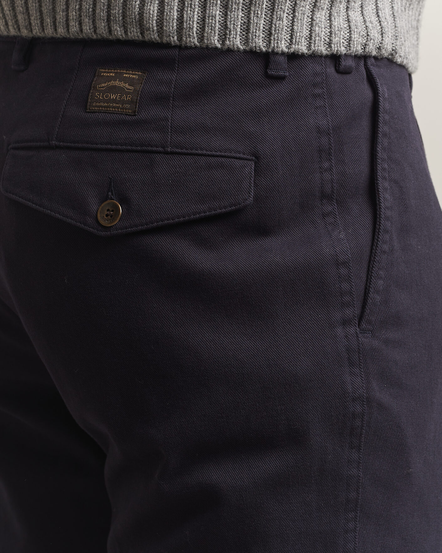 Herre | Bukser | Incotex | Regular Fit Cover Chinos Navy