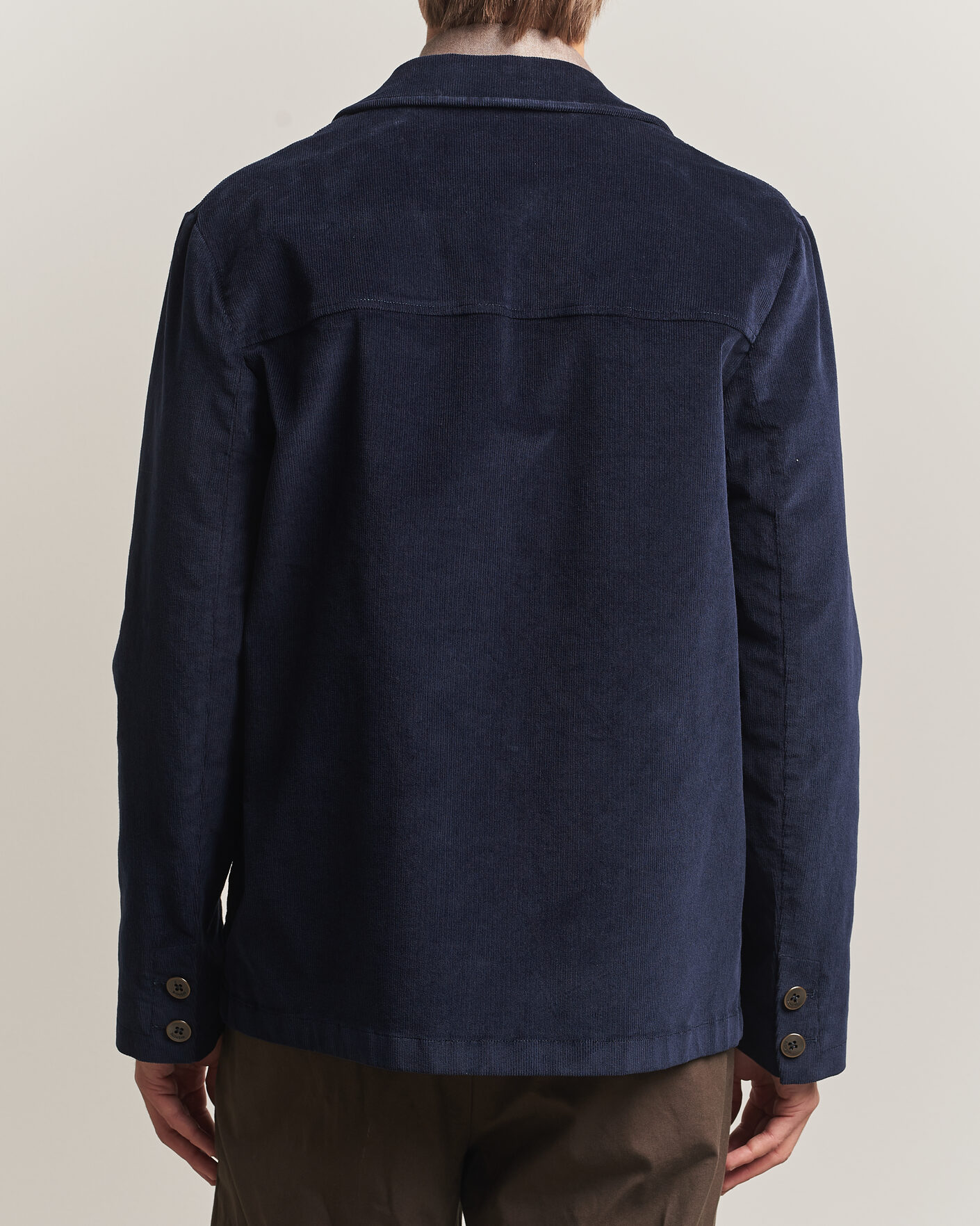 Herre | Dressjakker | Incotex | Corduroy Sports Jacket Navy