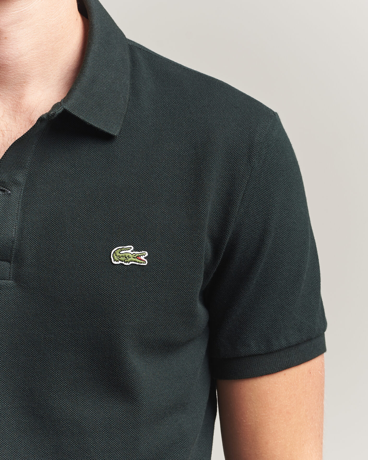 Herre | Pikéer | Lacoste | Slim Fit Polo Piké Dark Varech