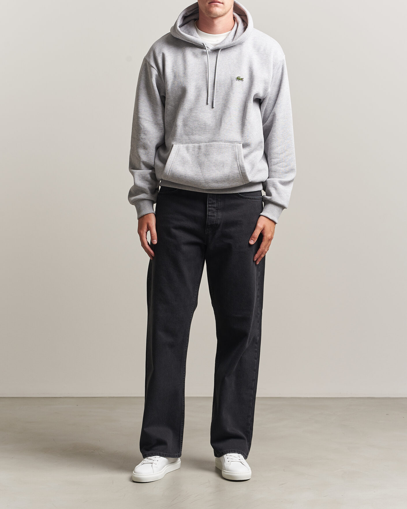 Herre | Gensere | Lacoste | Hoodie Silver Chine