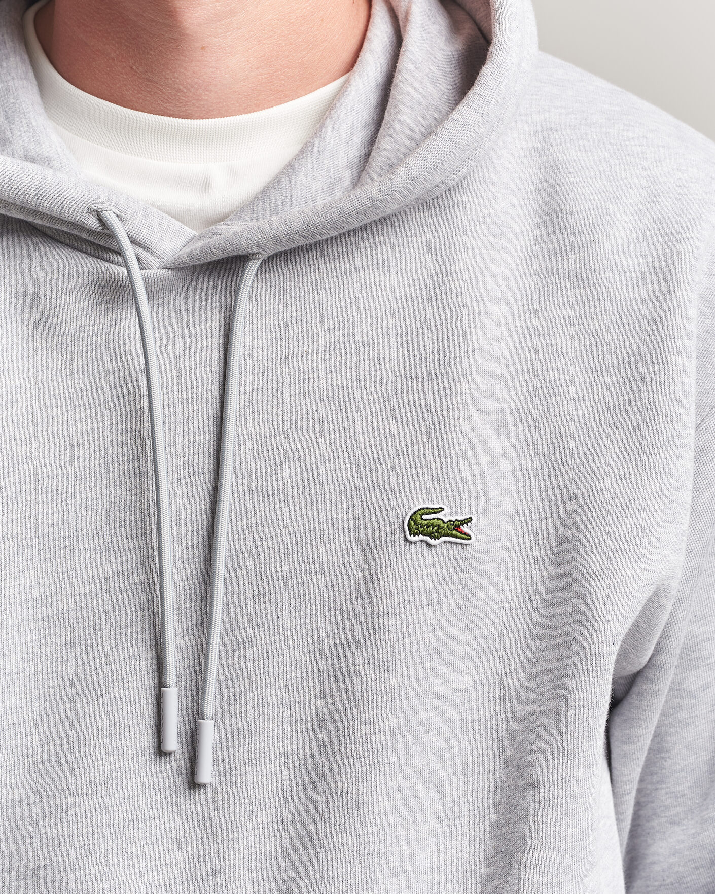 Herre | Gensere | Lacoste | Hoodie Silver Chine