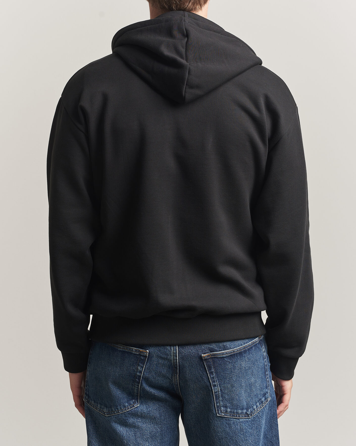 Herre | Gensere | Lacoste | Full Zip Hoodie Black