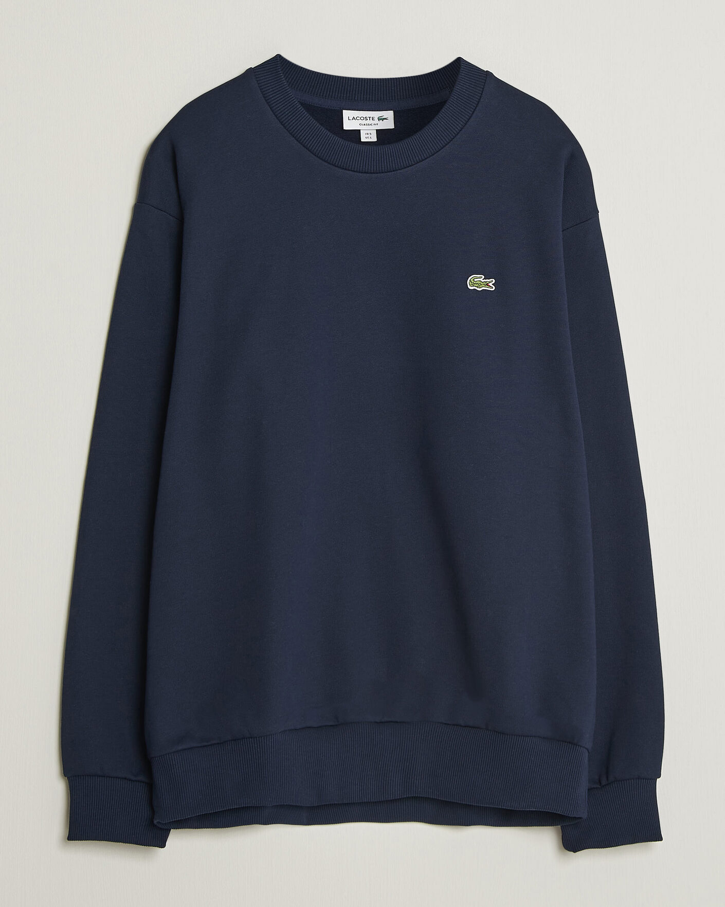 Herre | Gensere | Lacoste | Crew Neck Sweatshirt Navy Blue