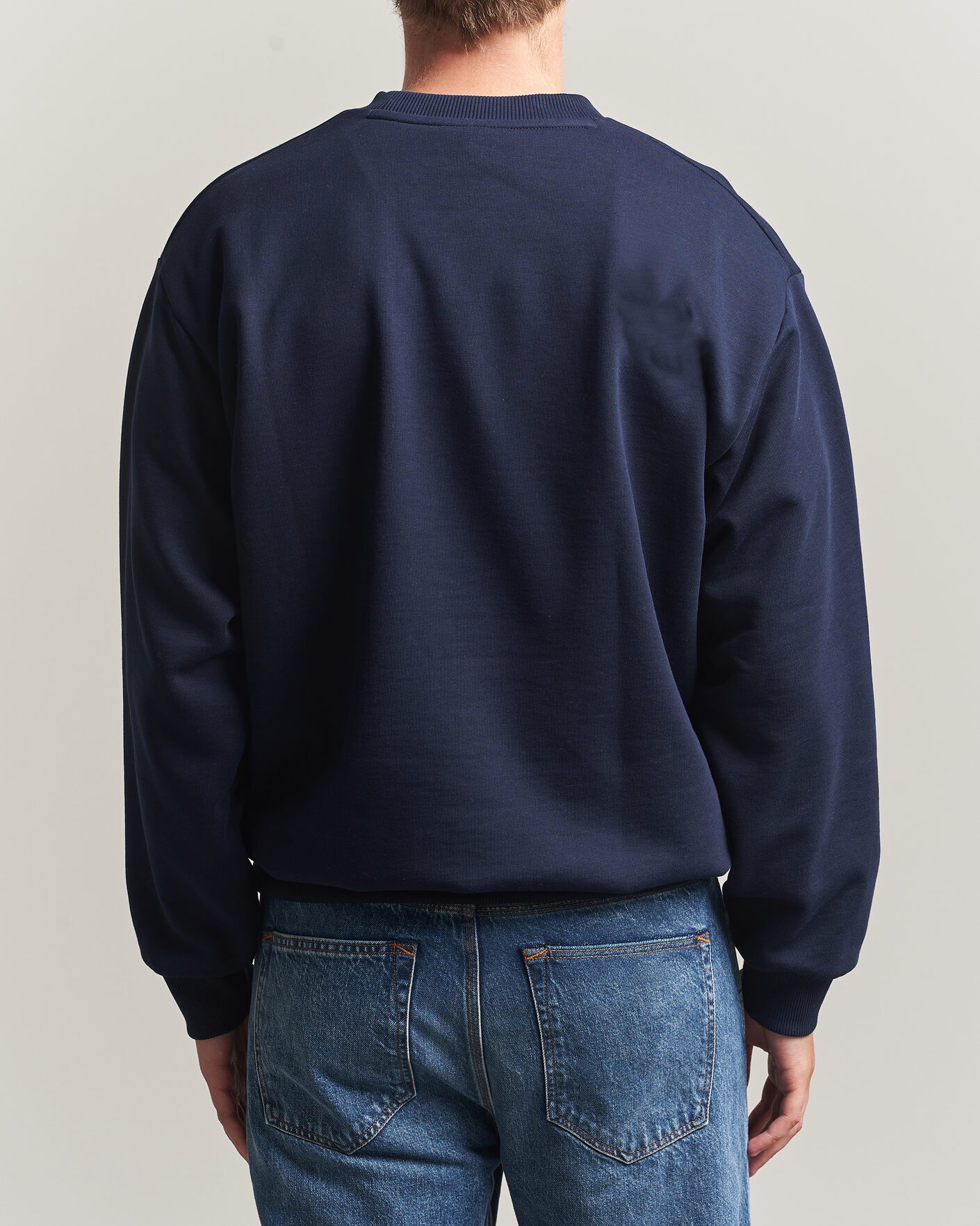 Herre | Gensere | Lacoste | Crew Neck Sweatshirt Navy Blue