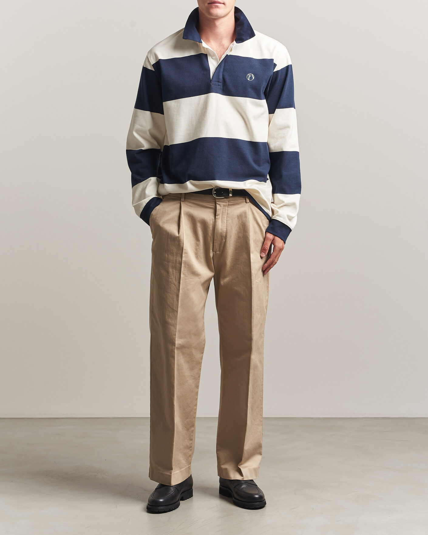 Herre | Gensere | Palmes | Ball Rugby Shirt Navy Stripe