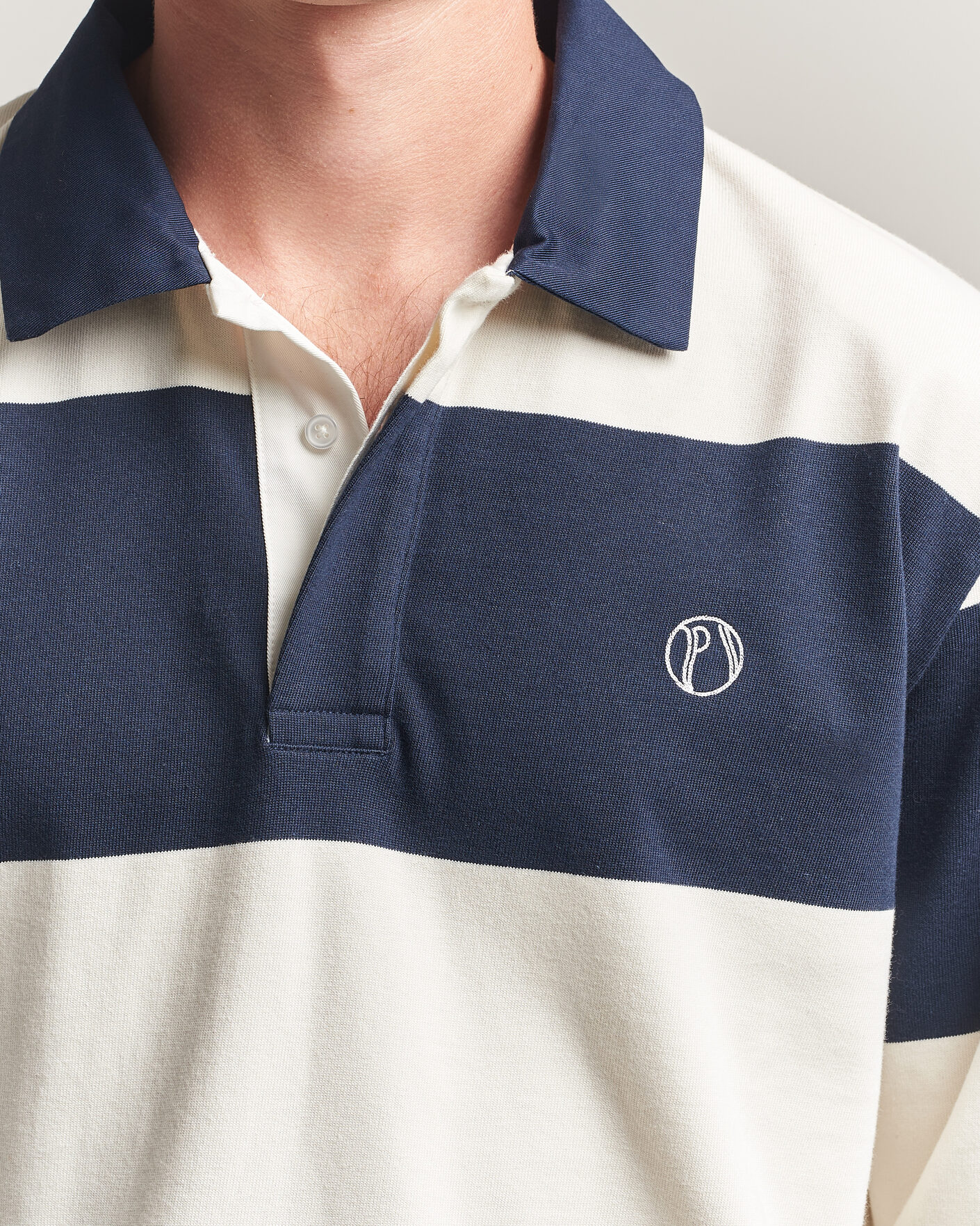 Herre | Gensere | Palmes | Ball Rugby Shirt Navy Stripe