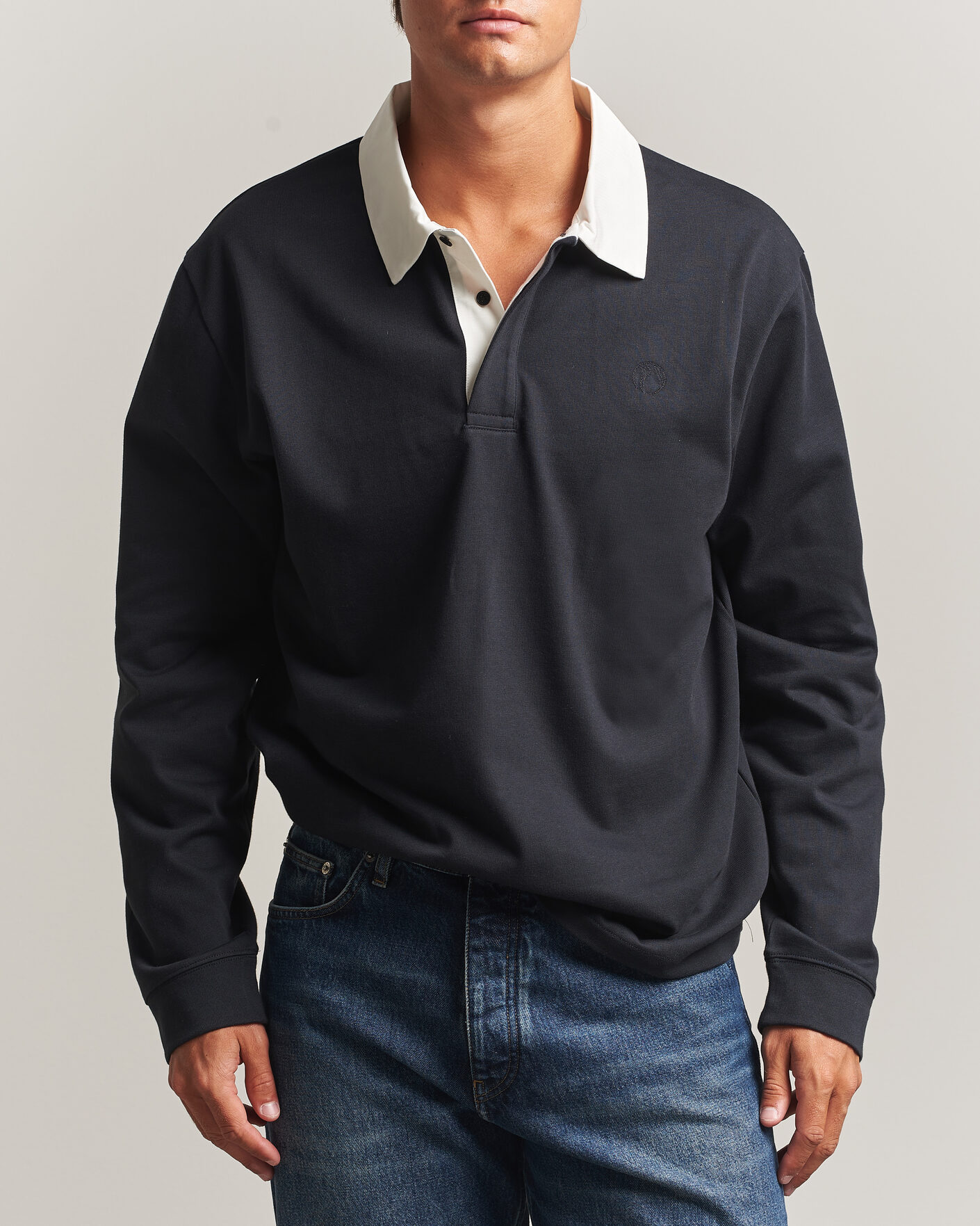 Herre | Gensere | Palmes | Ball Rugby Shirt Black