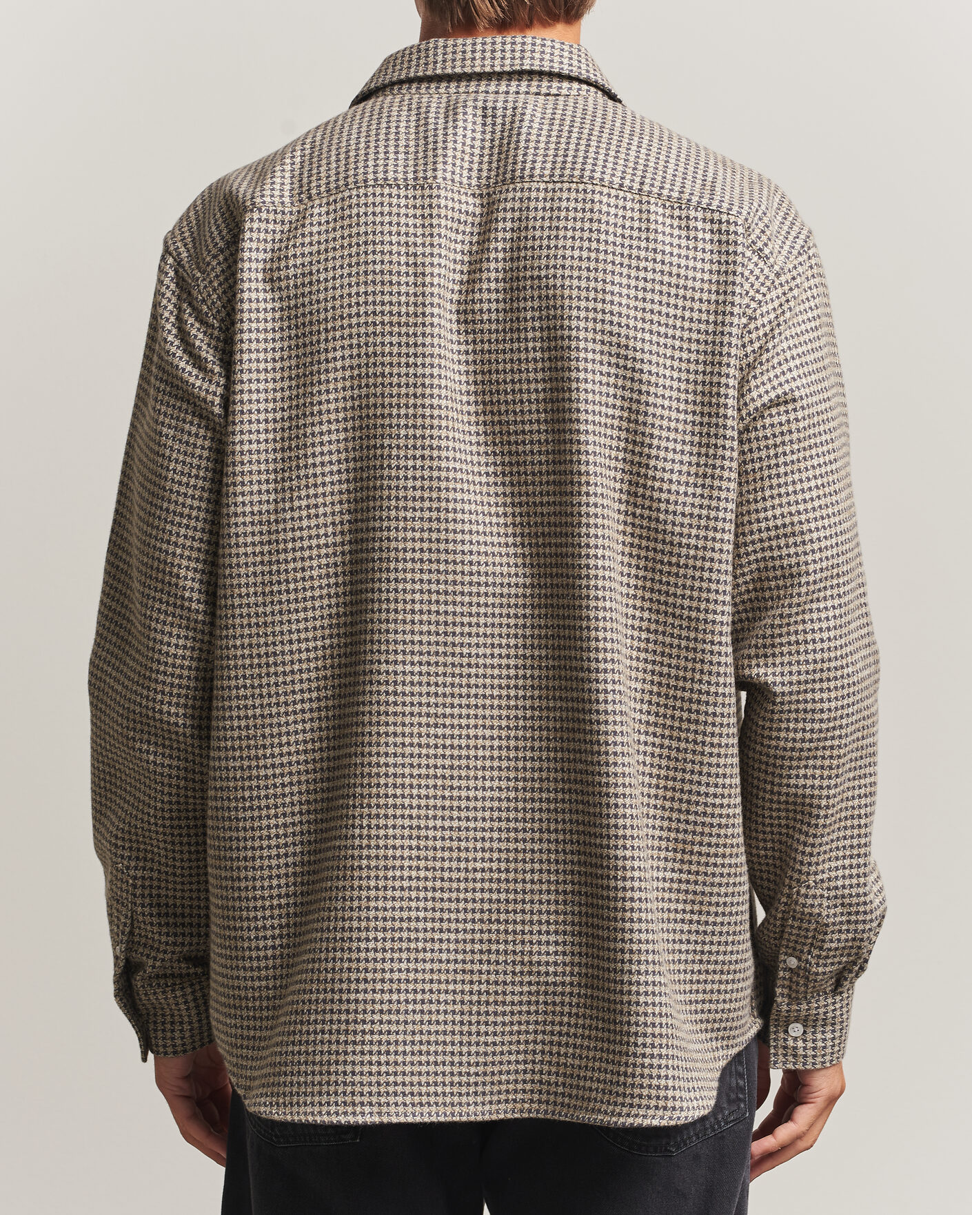 Herre | Skjorter | Palmes | Serve Shirt Olive Check