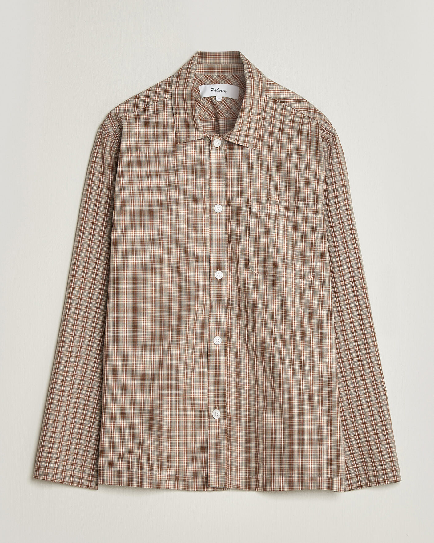 Herre | Skjorter | Palmes | Fault Shirt Brown Check
